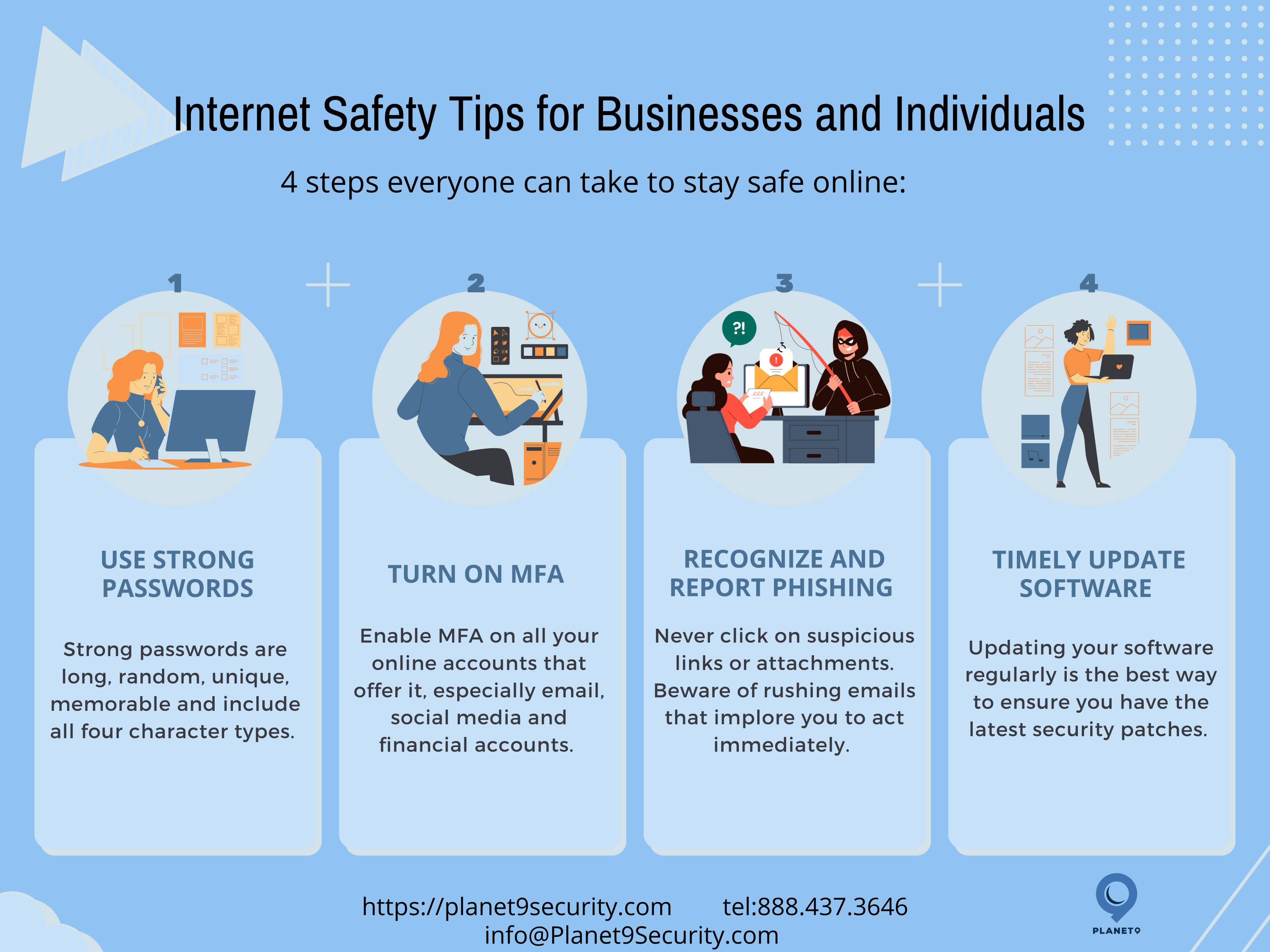 Internet Safety Tips for Businesses and Individuals 9 Inc
