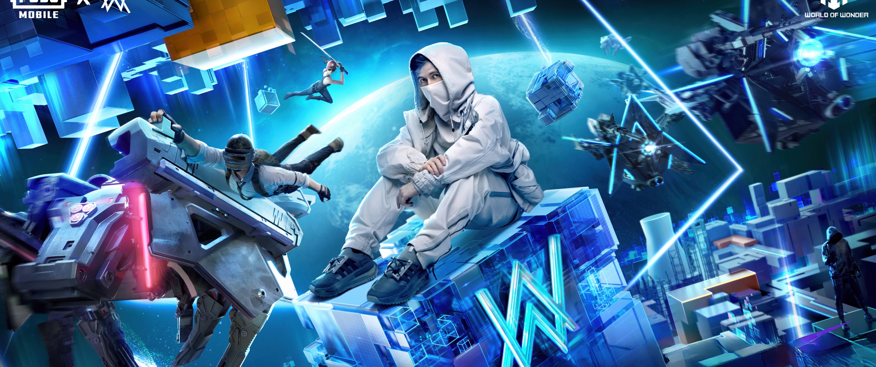 PUBG MOBILE x Alan Walker Wallpaper 4K, 5K, 2025 Games