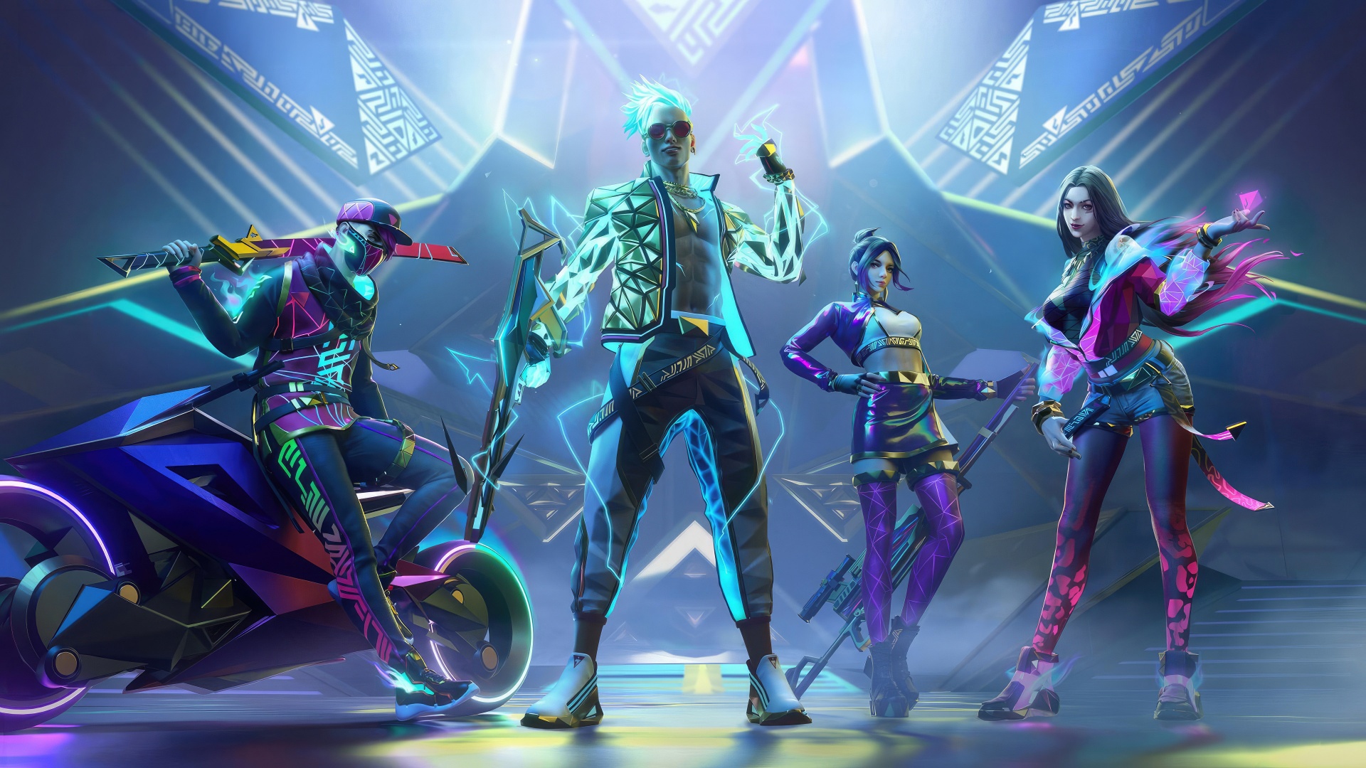 Garena Free Fire Max Online Game Wallpaper 4K
