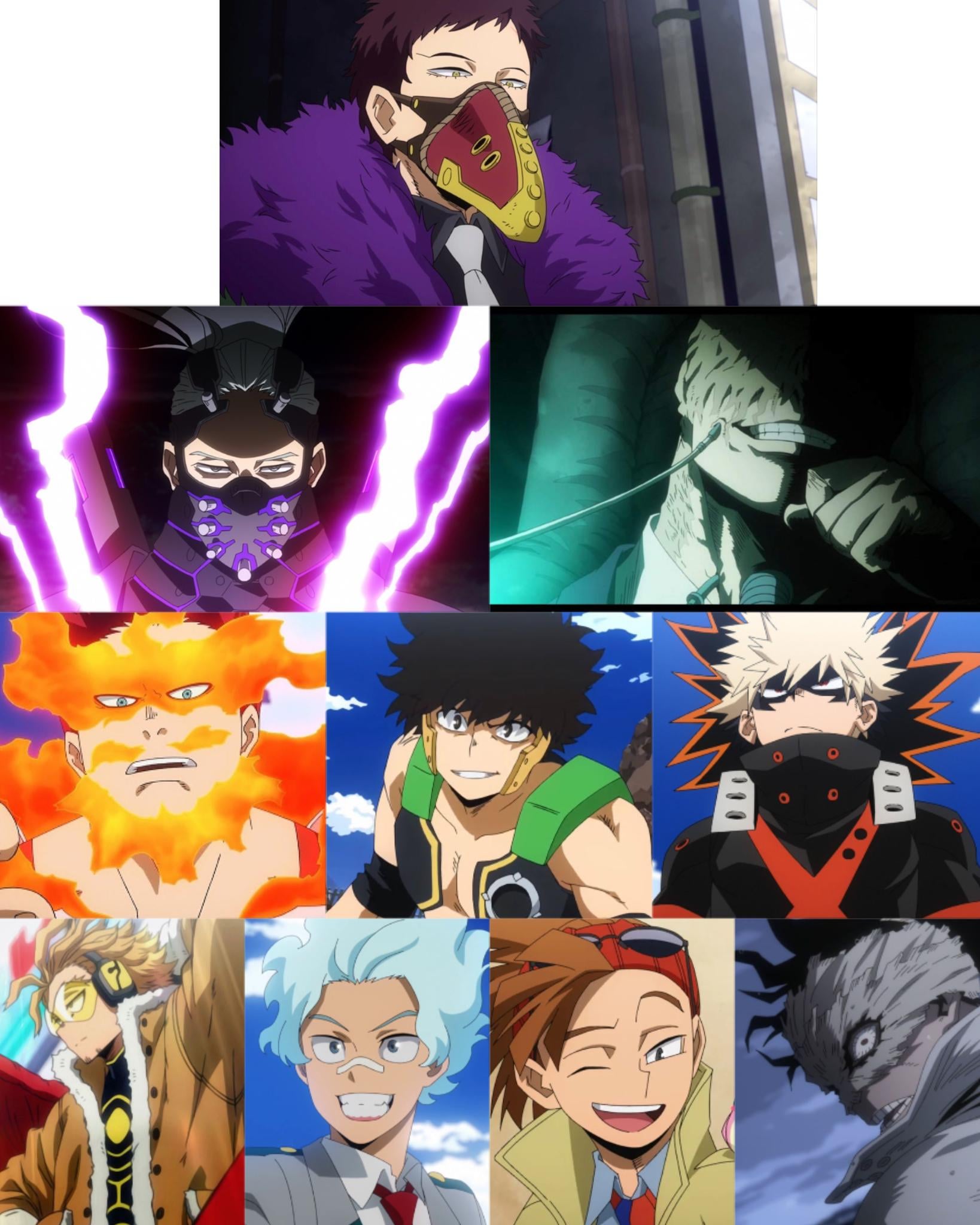 It's been 10 years of MHA. What are your 10 favorite characters?