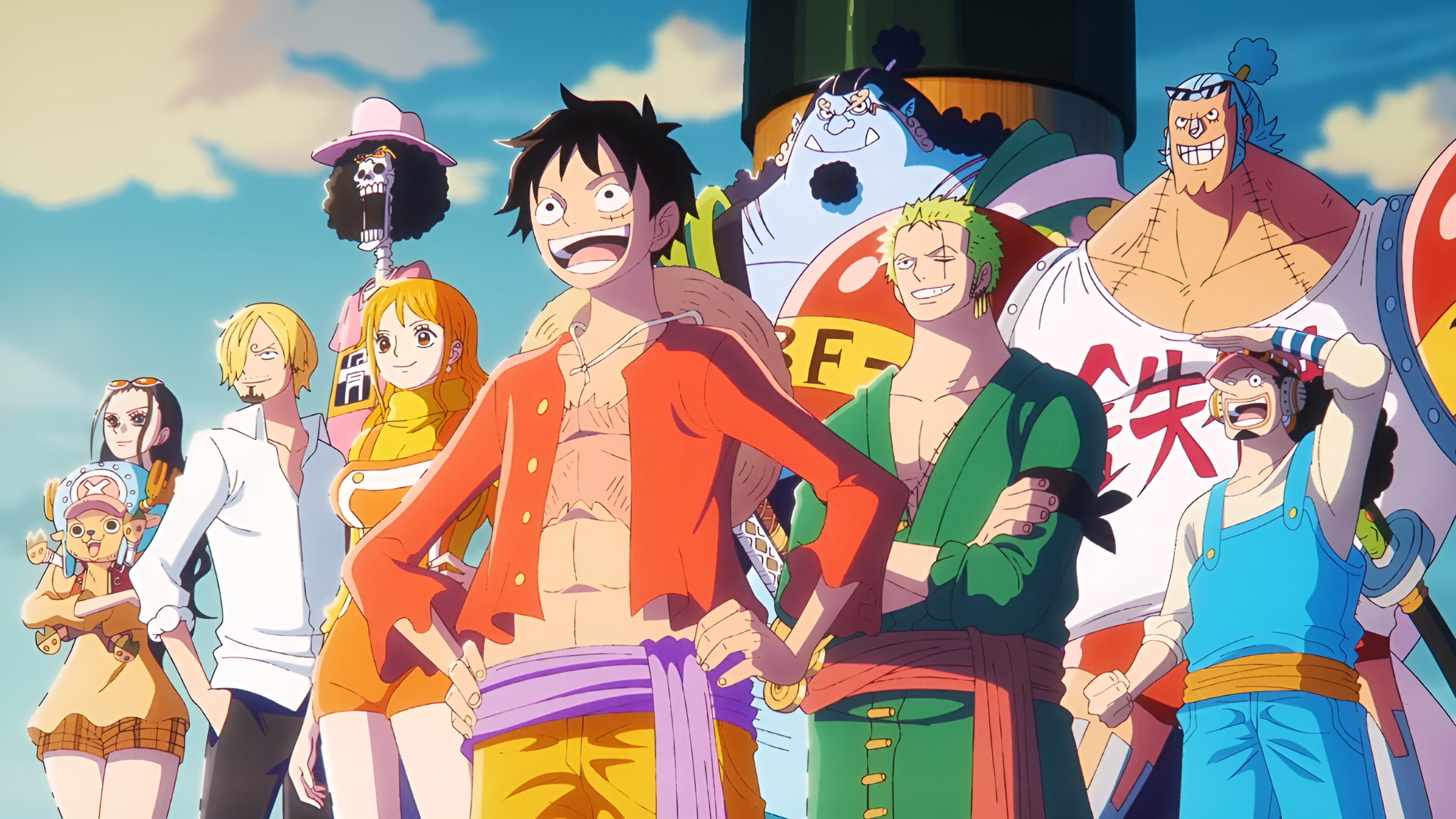 One Piece Anime HD Wallpaper: Legendary Straw Hat Crew United