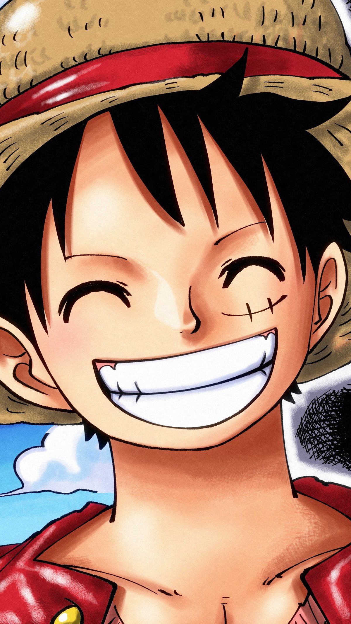 Luffy from One Piece Anime Wallpaper for iPhone and Mobile Phone