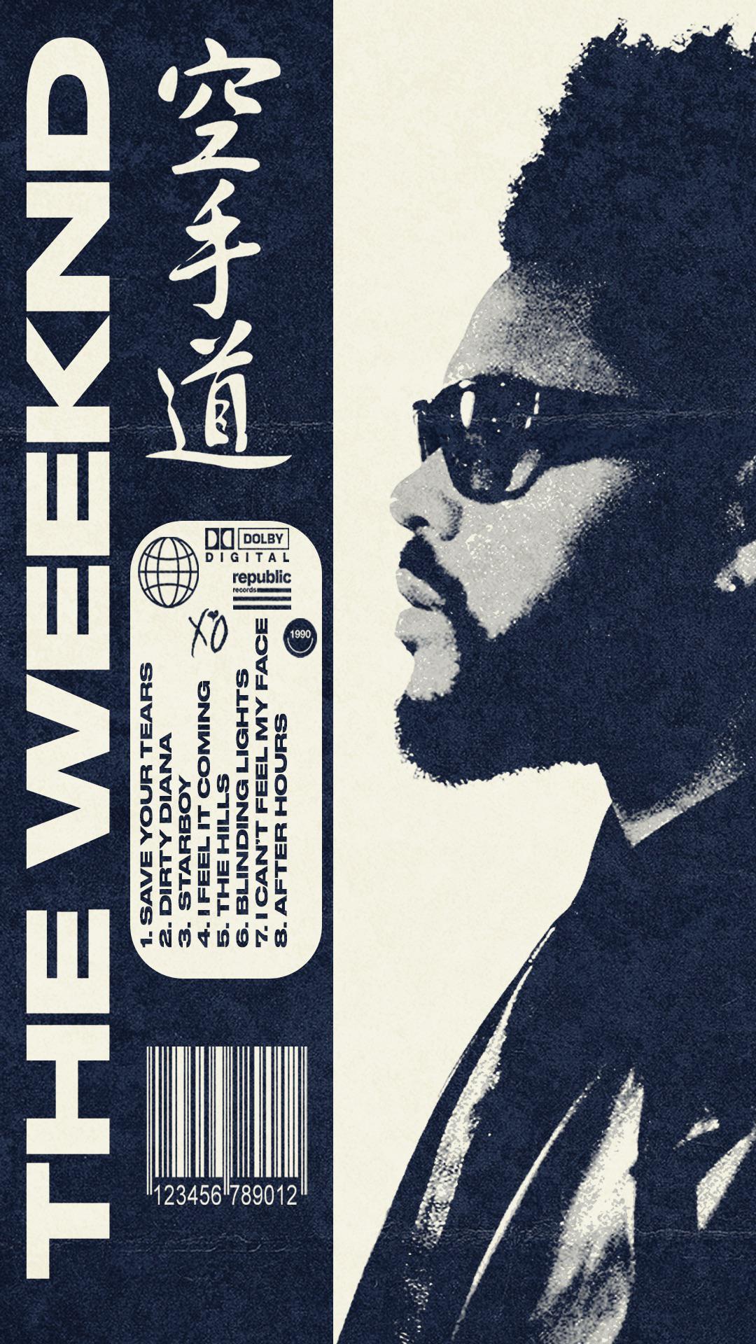 Was bored so I made a The Weeknd phone wallpaper if any of y'all would like to use it