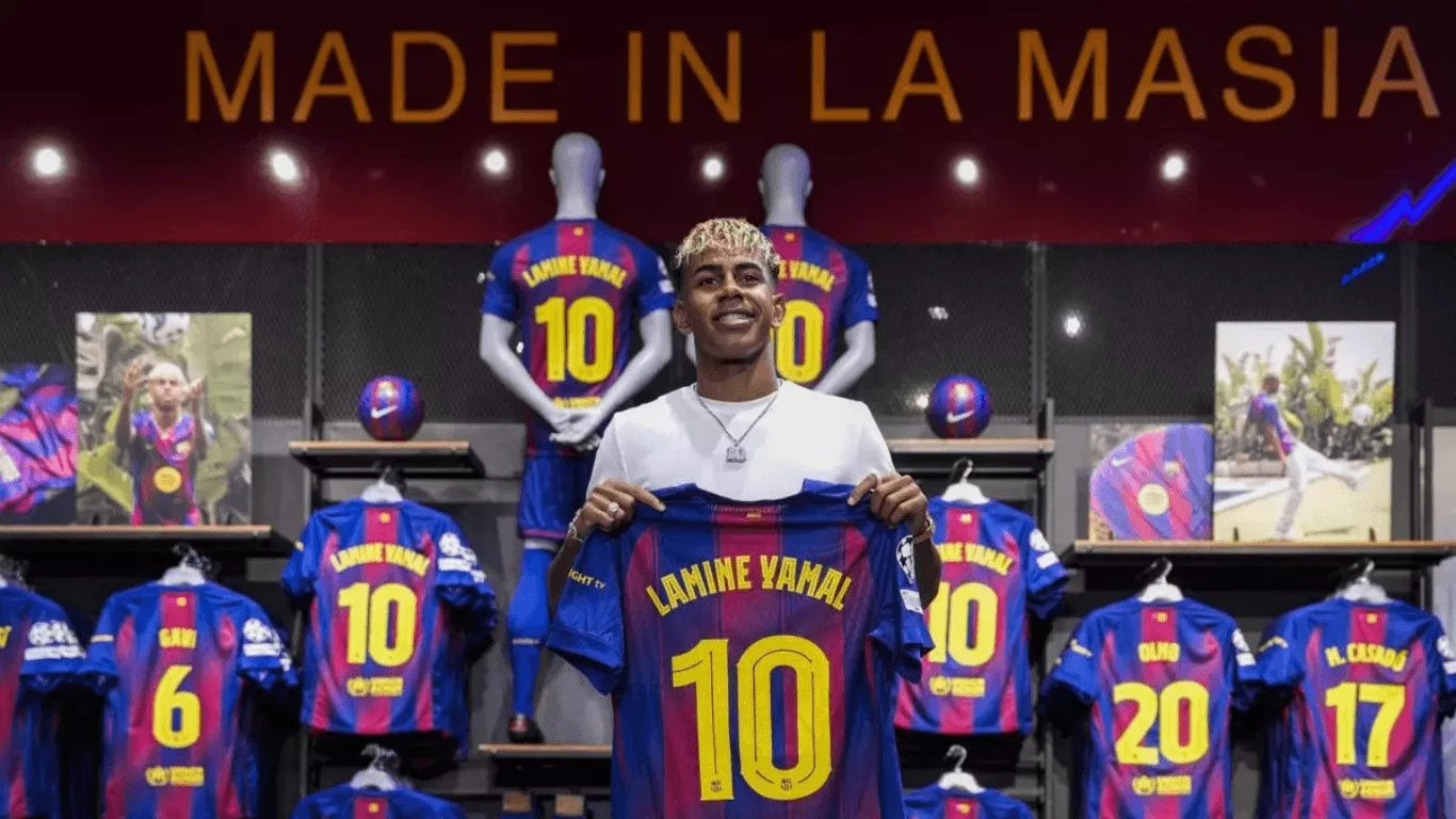 Lamine Yamal Number 10 Jersey Brings in Big Money for Barcelona