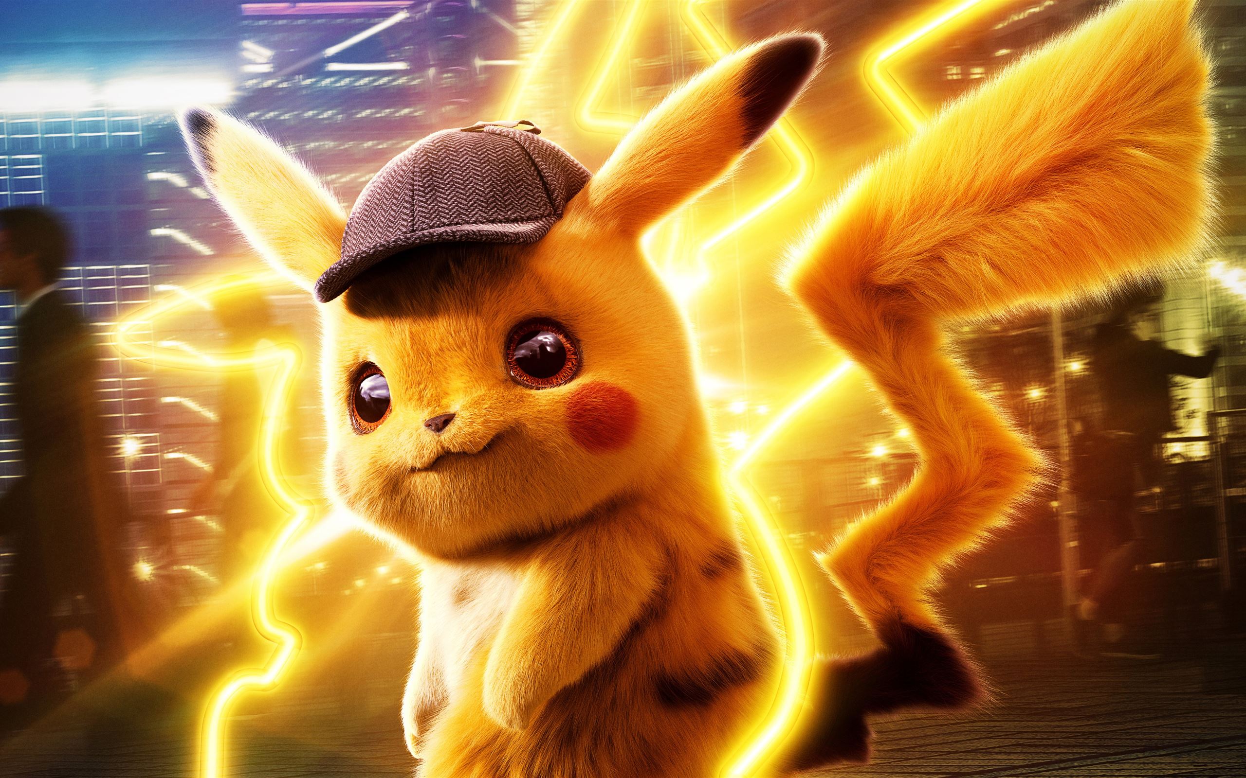pokemon detective pikachu 5k MacBook Air Wallpaper Download