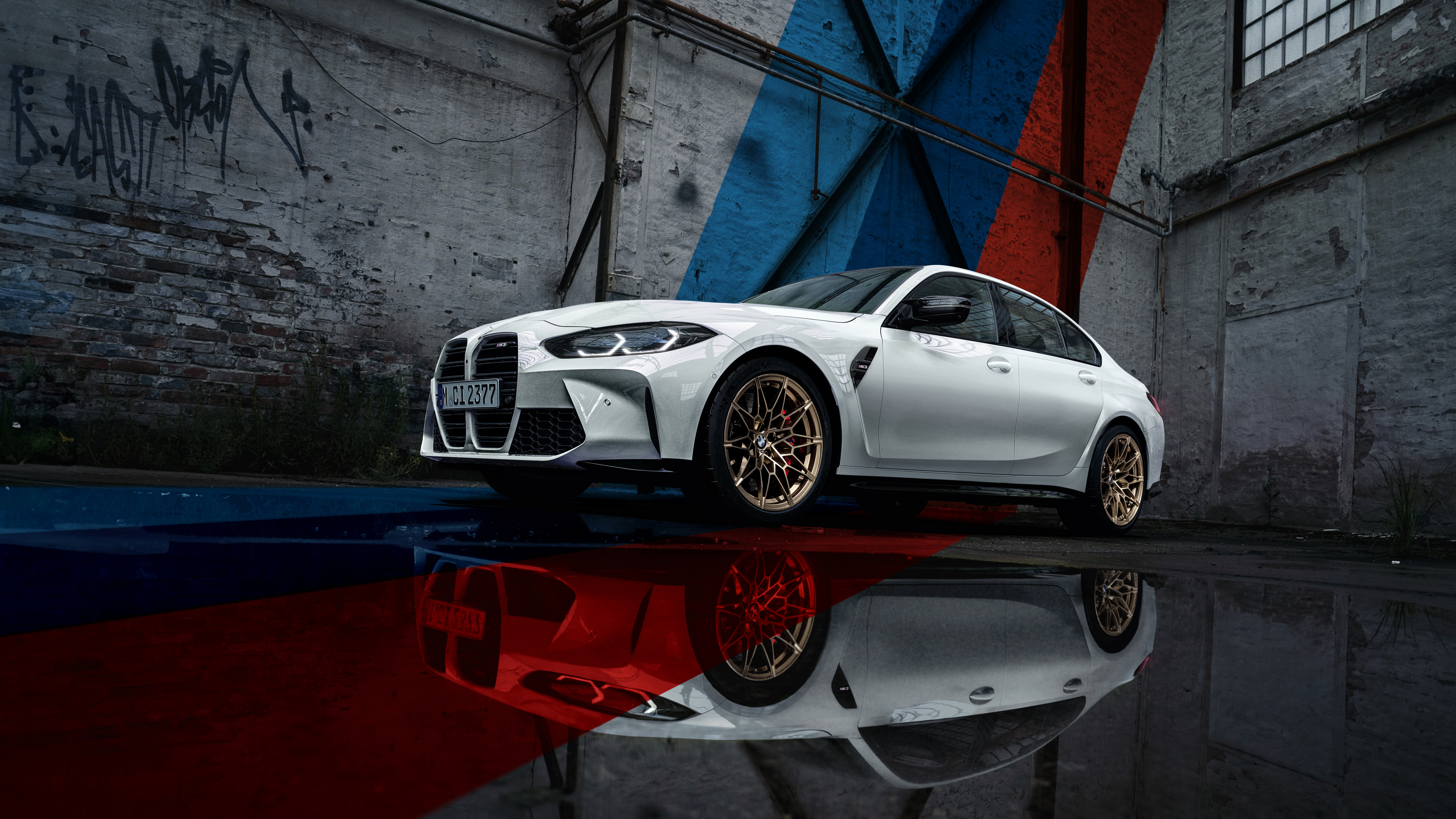 White car BMW M3 MT Final Edition 2024 Desktop wallpaper 1440x900