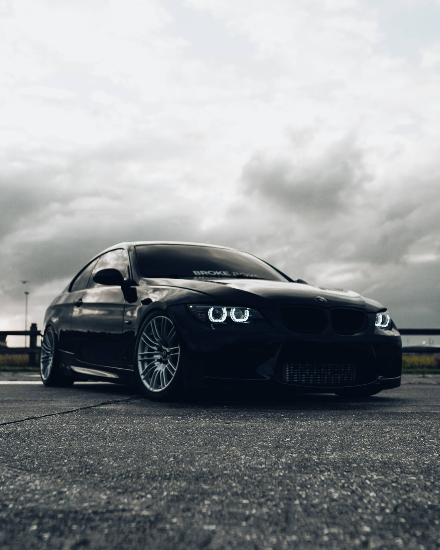 Download Broke Boys Black Bmw M3 Wallpaper