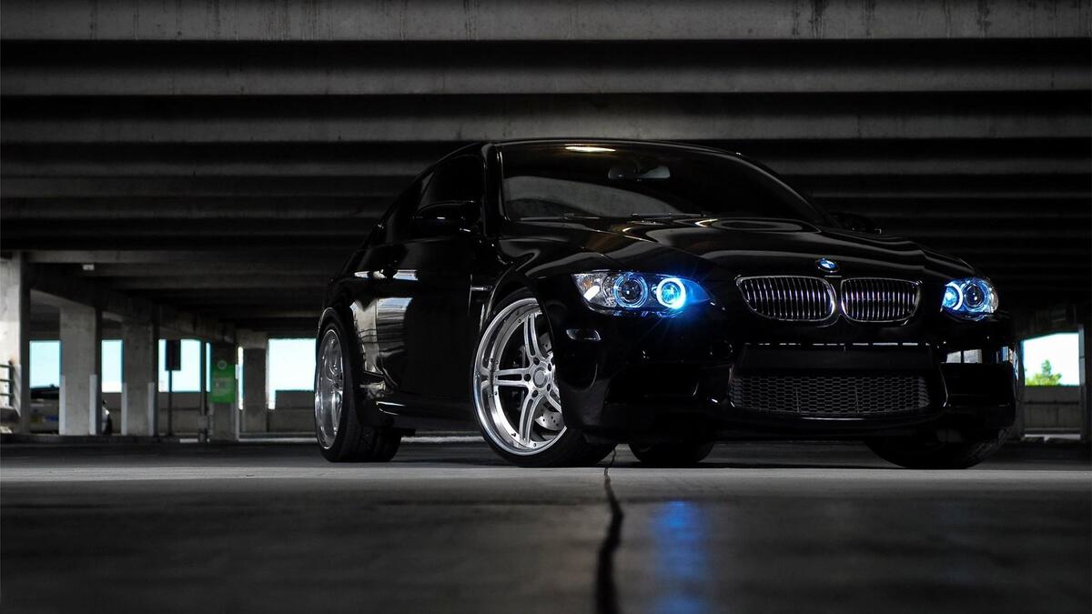 Wallpaper wallpaper bmw black m3 from xhopp image and screensavers
