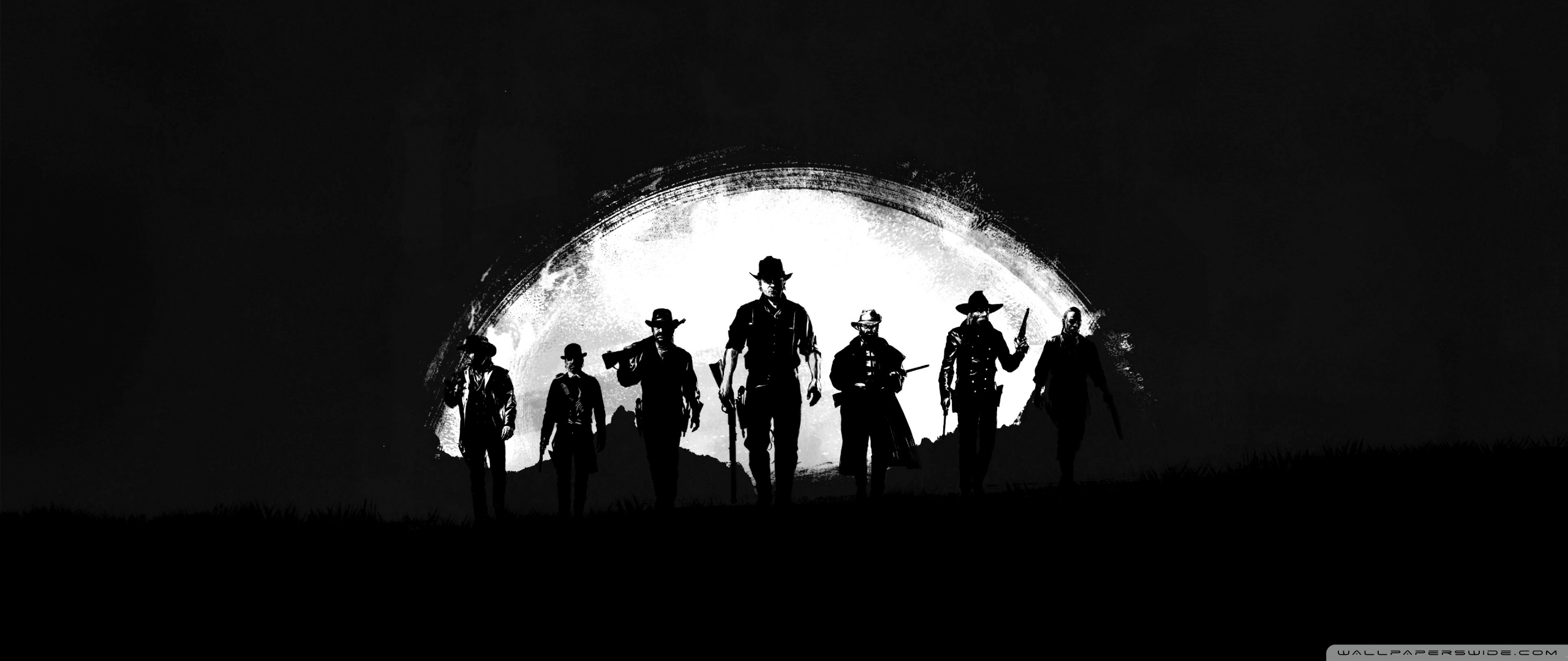 Red Dead Redemption 2 Dark 4K UHD Wallpaper for UltraHD Desktop and TV, Widescreen and UltraWide Display, Dual and Triple Monitor, Smartphone and Tablet Devices