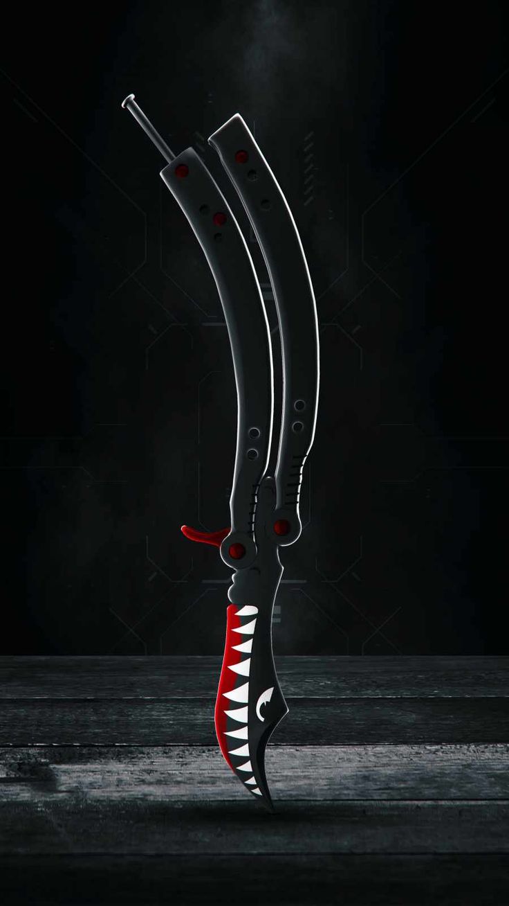 Butterfly Knife Art
