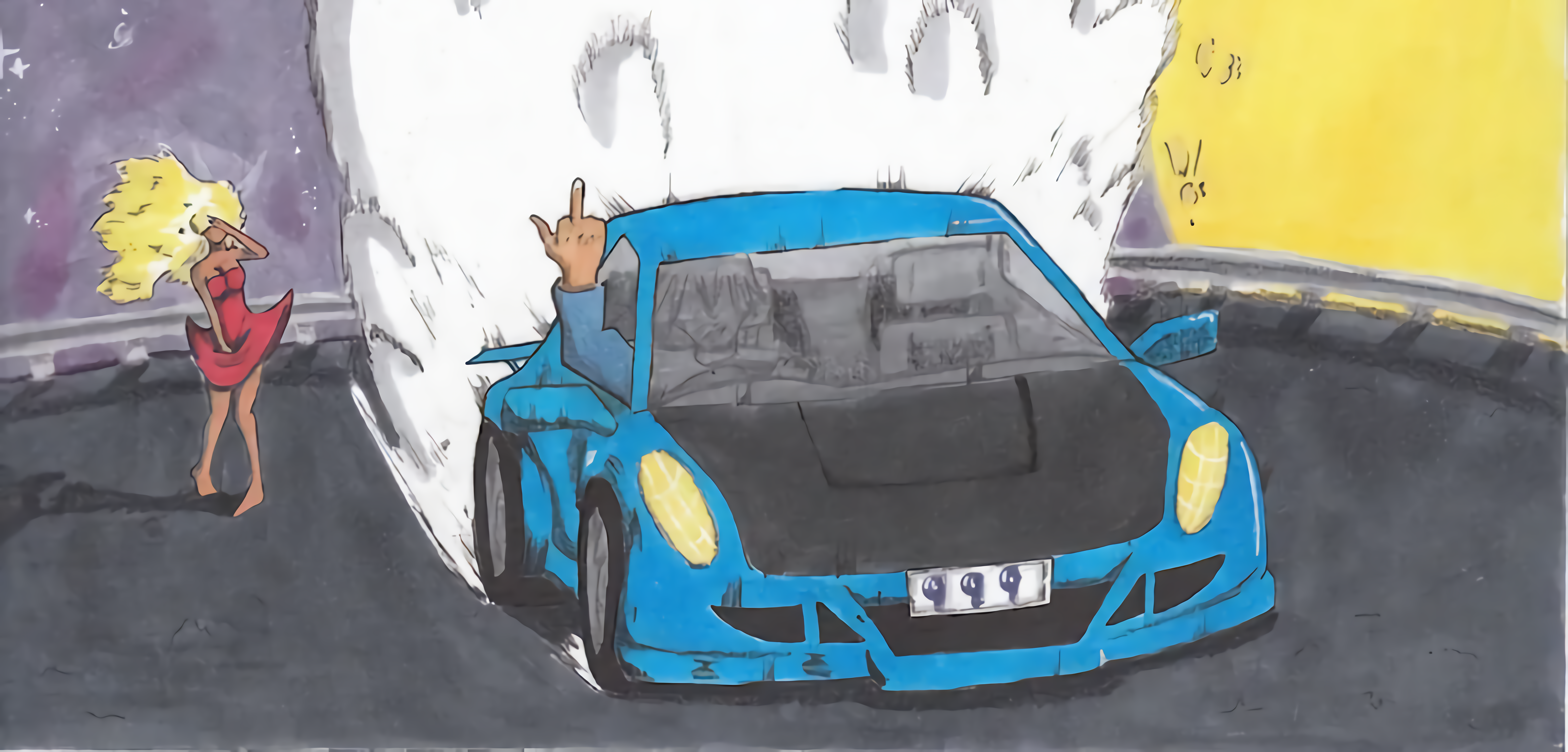 Tried to make HD version of the Goodbye & Good Riddance cover so it can be used as wallpaper, hope you guys like it!