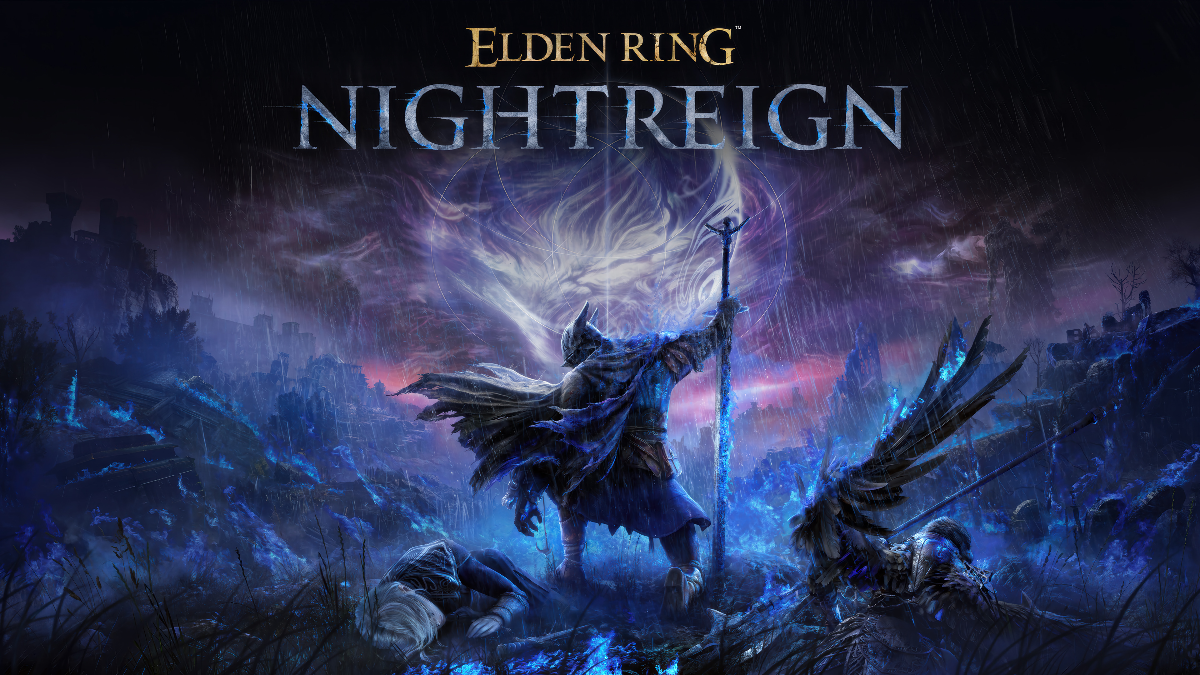Elden Ring Nightreign PC Game Poster Desktop wallpaper 600x382