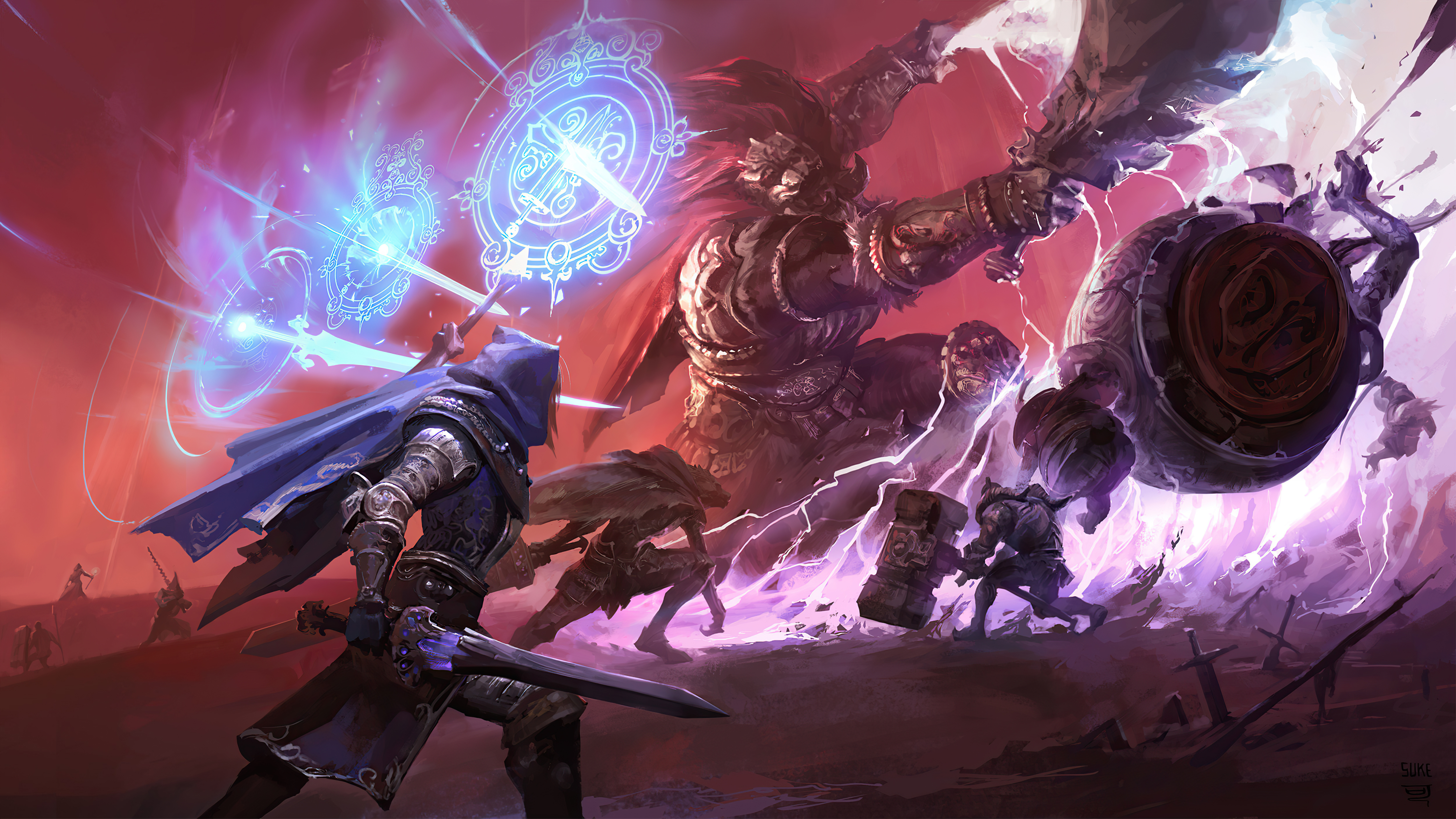 Elden Ring Starscourge Radahn Fight Wallpaper, HD Games Wallpaper, 4k Wallpaper, Image, Background, Photos and Picture