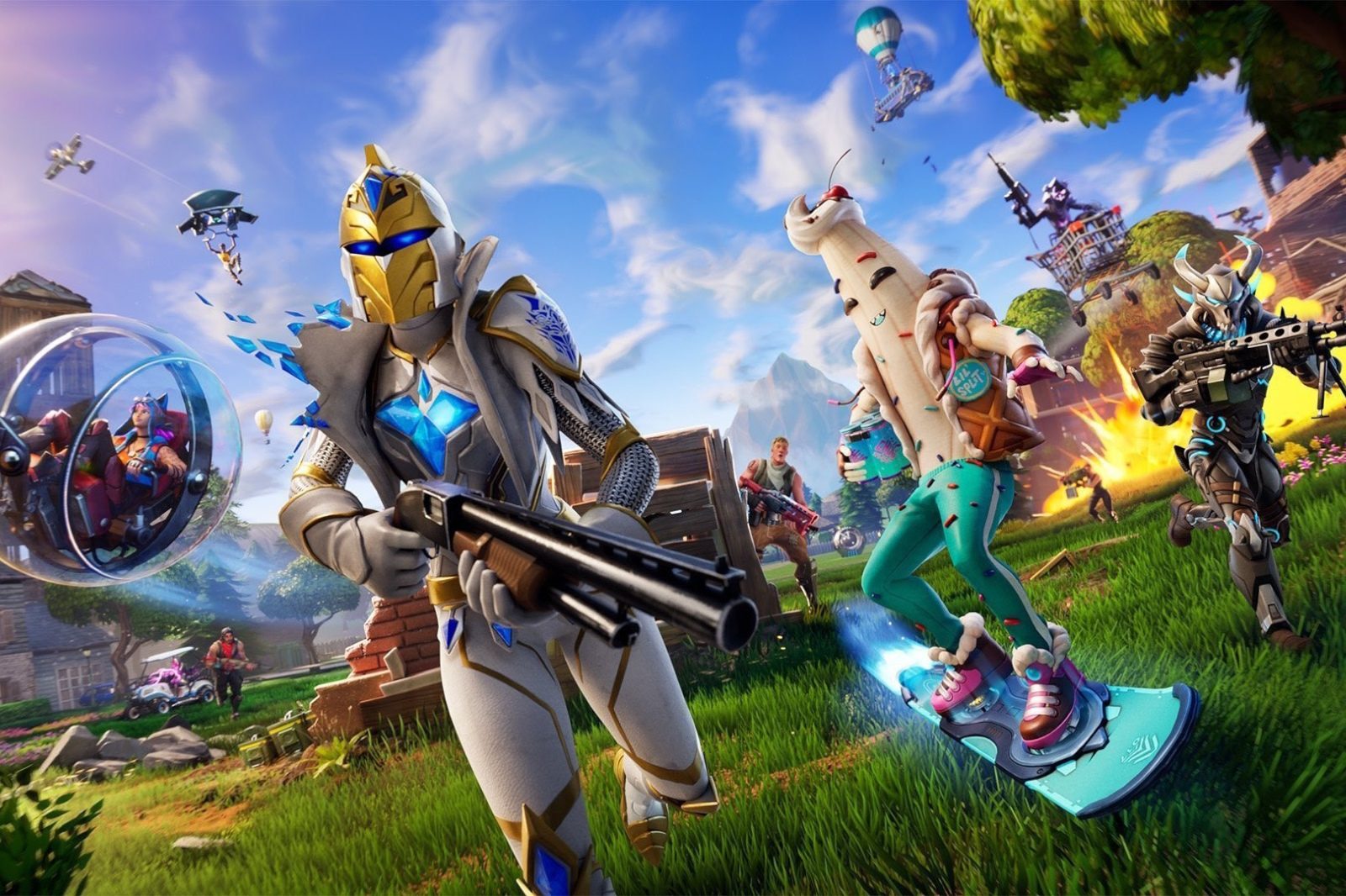 OG Fortnite battle pass. Classic skins & weapons