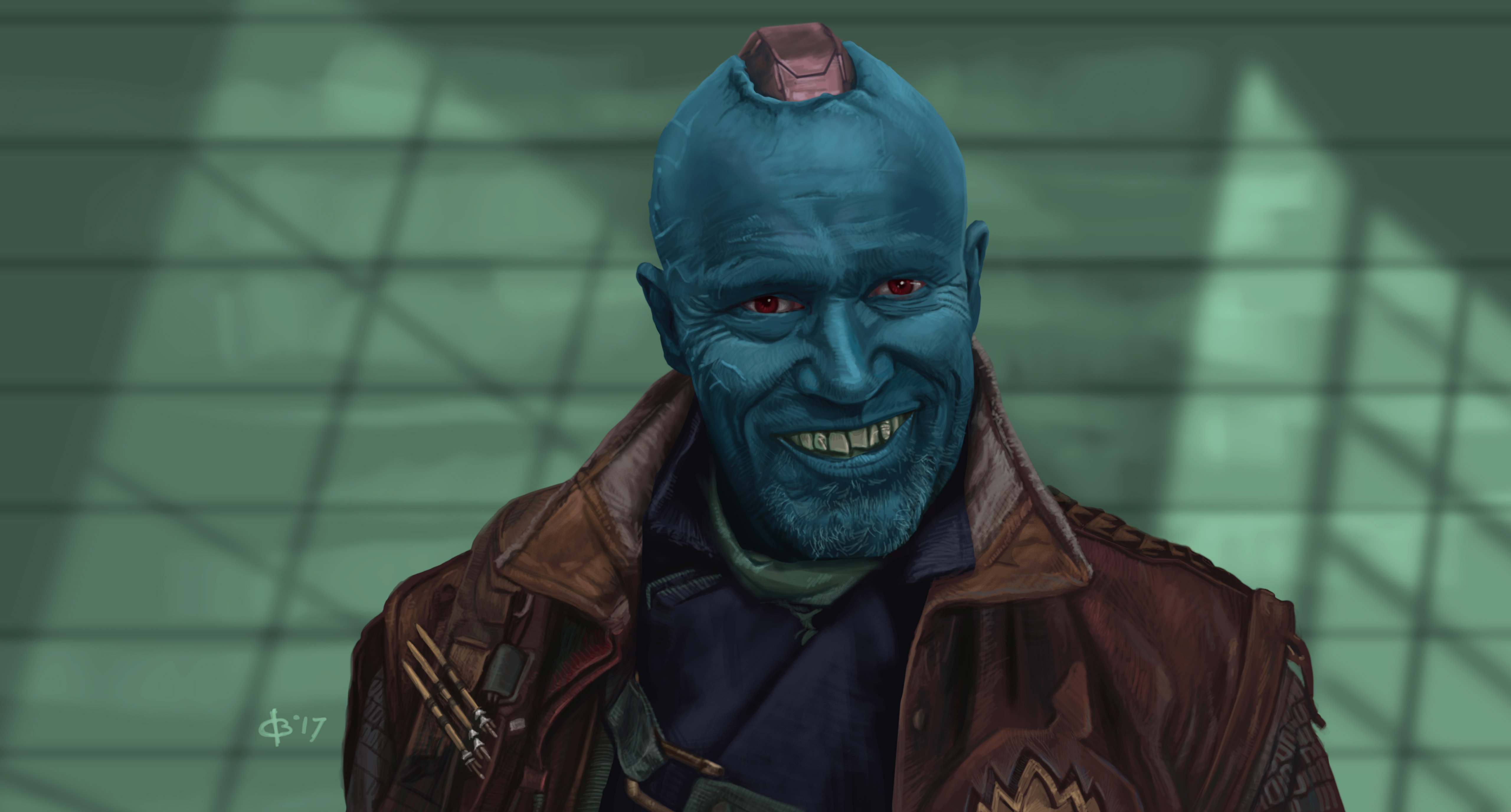 Download Yondu Udonta Michael Rooker Movie Guardians Of The Galaxy Vol. 2 HD Wallpaper
