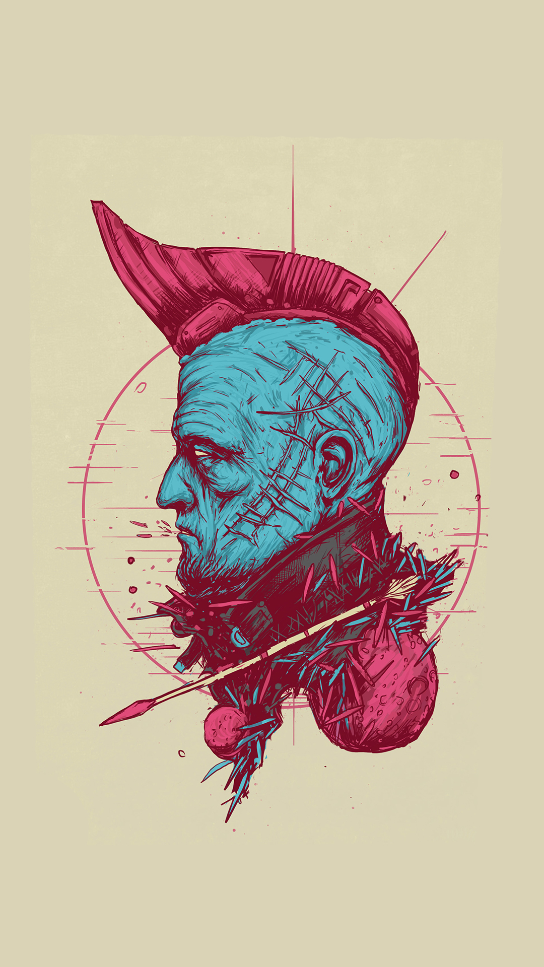 Wallpaper Illustration, Yondu, Peter Quill Star Lord, Rocket Raccoon, Groot, Background Free Image