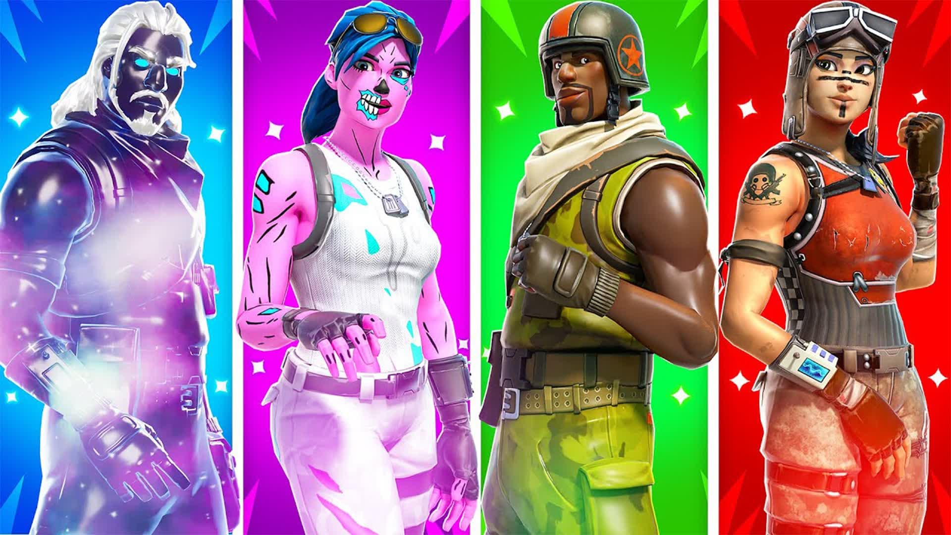 Some Of Fortnite's Rarest Skins