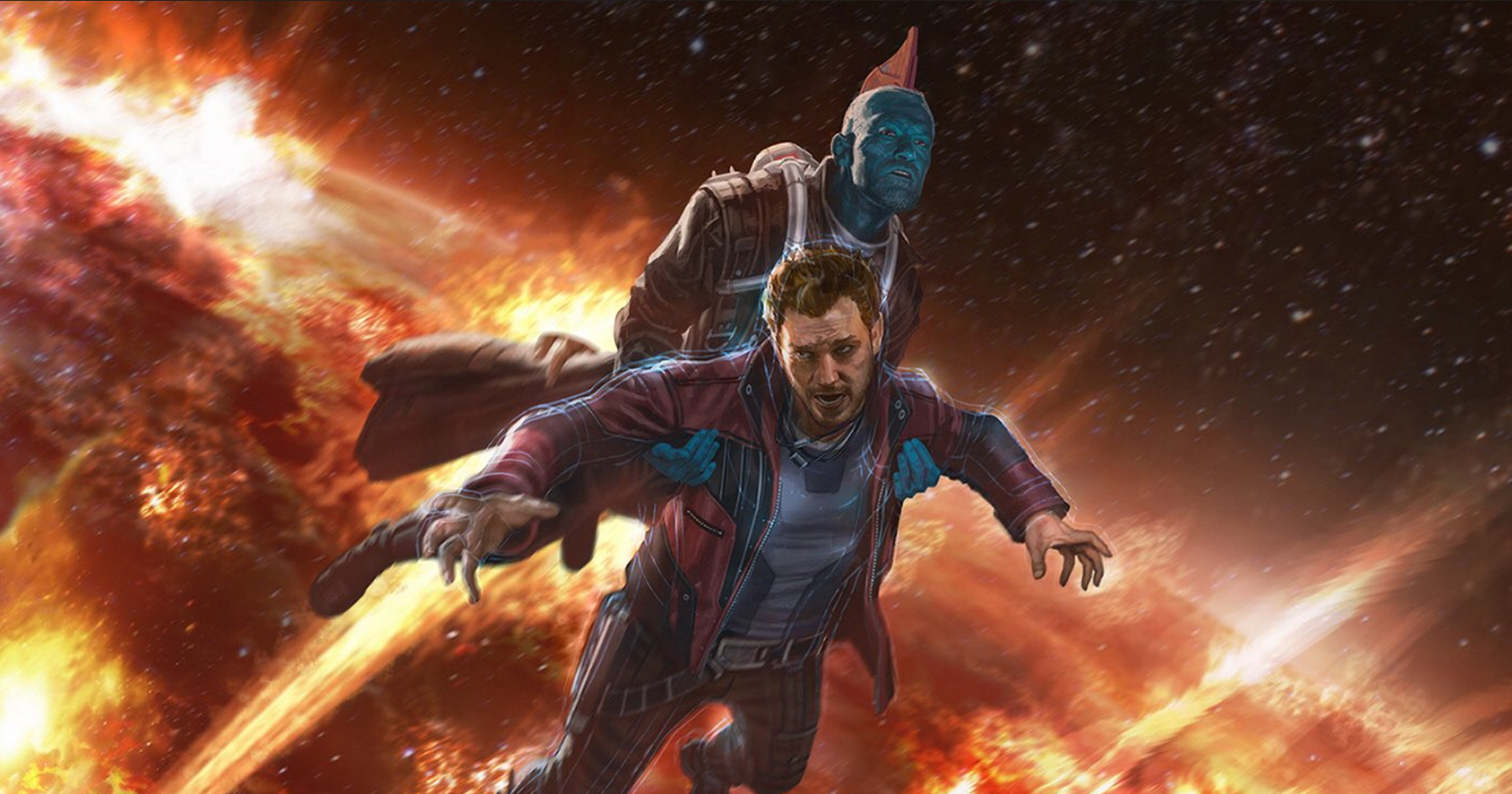 Guardians Of The Galaxy Vol. 2: Star Lord & Yondu HD Wallpaper Adventure By Andy Park
