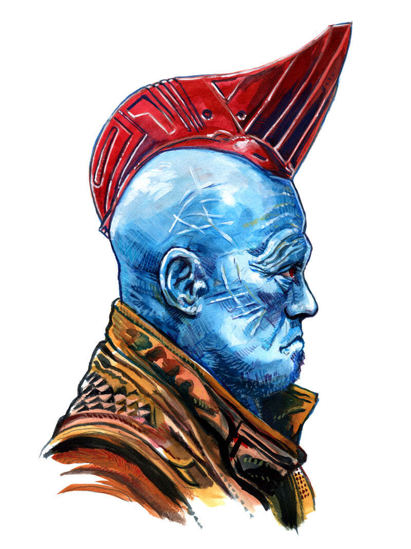 Guardians of Galaxy Yondu Udonta by Tim Doyle Ltd Edition Poster Print MINT