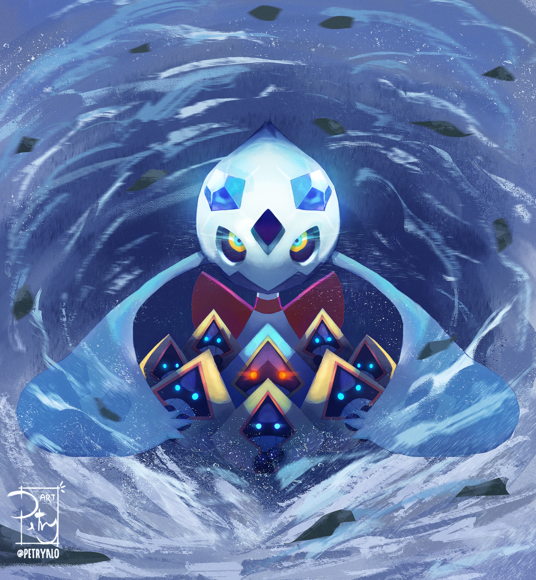 Mama froslass protecting all snorunt kids ❄