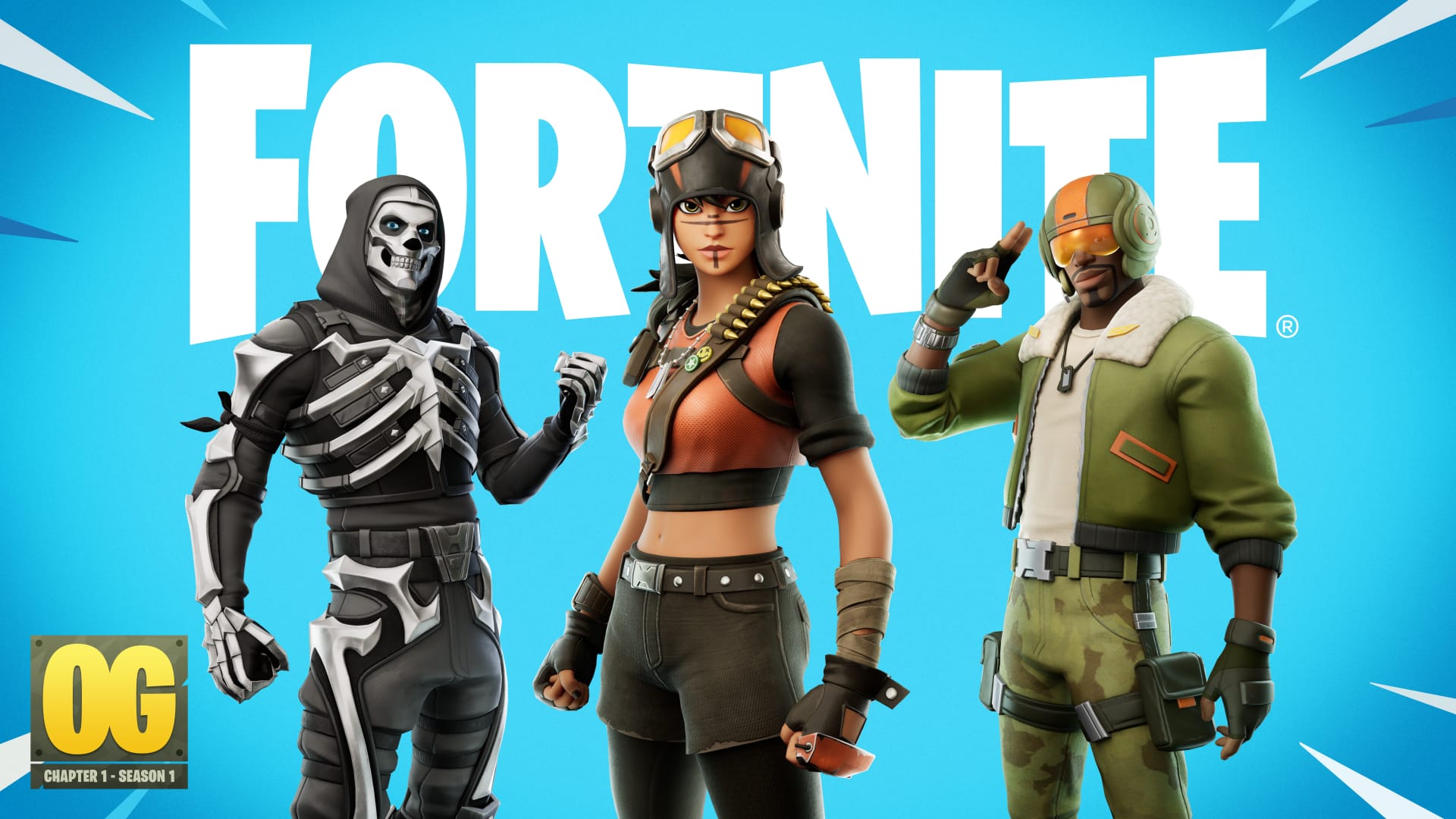 Fortnite HD Wallpaper: Iconic Skins Ready for Battle