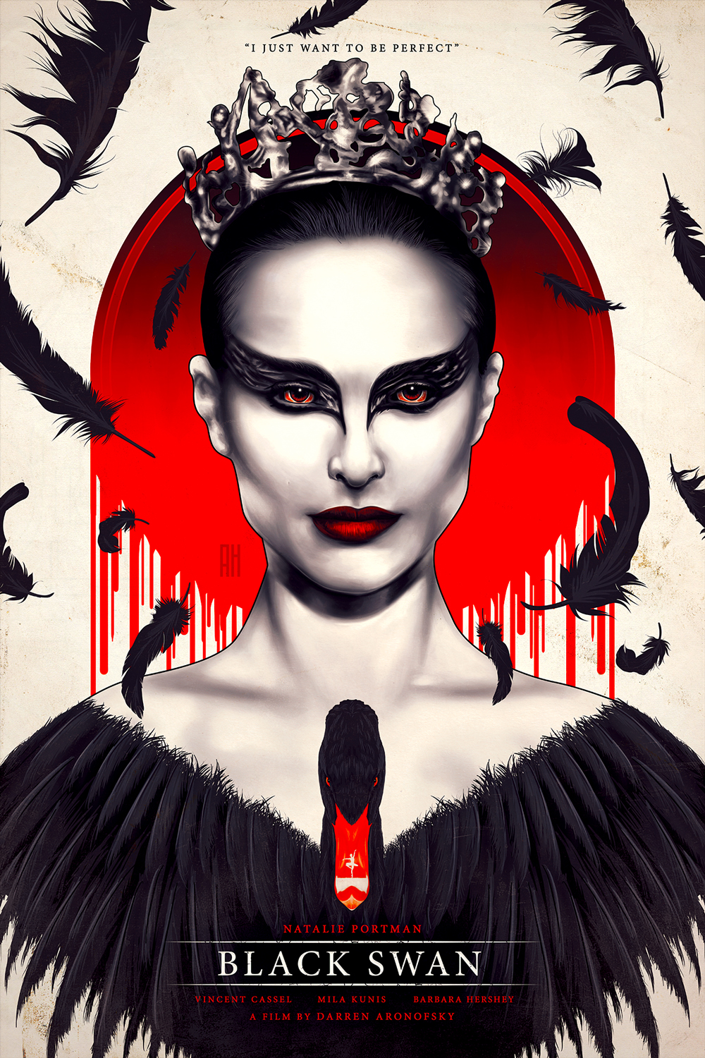 Black Swan (Original Film Poster). Poster By Alex Hess Official