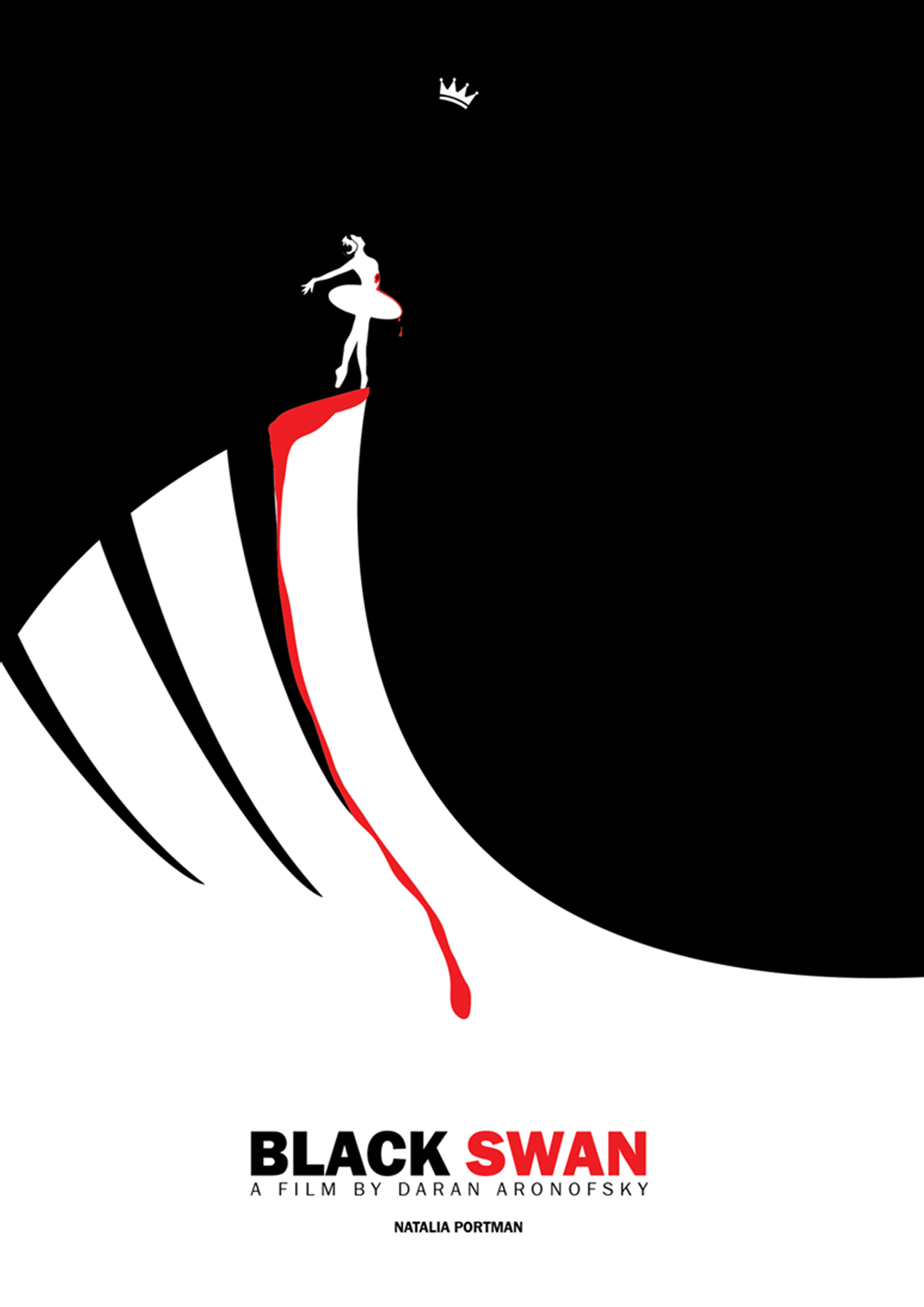 Black Swan. Movie Poster. Image - Behance