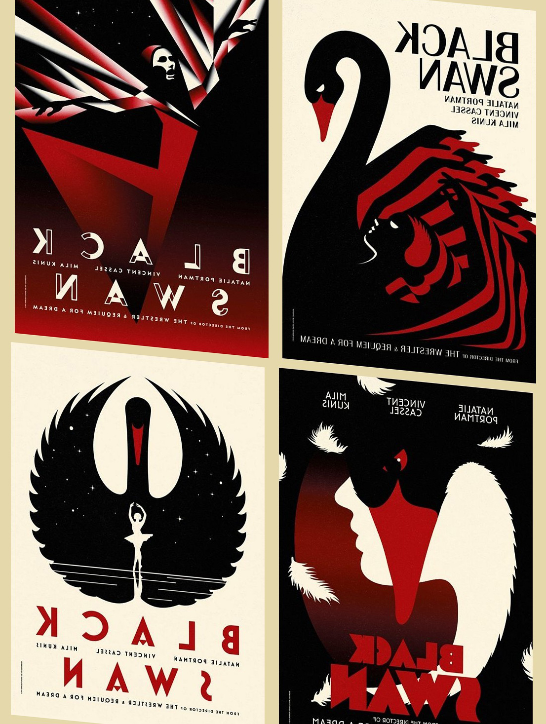 Black Swan Movie Posters Wallpaper HD / Desktop and Mobile Background