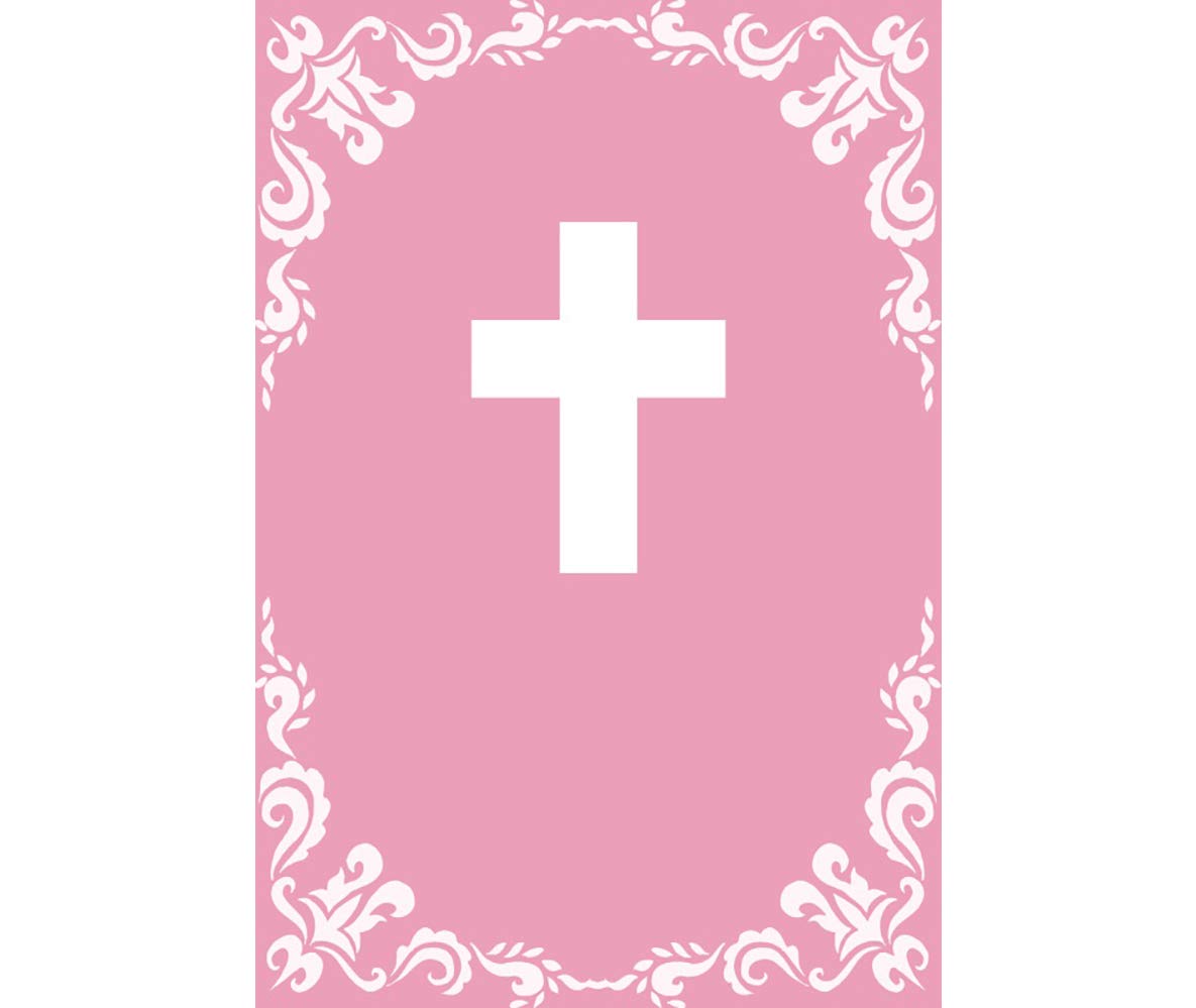 Amazon.com, Baocicco 5x7ft Pink Background for Holy Cross Photography Backdrop Classical European Royal Pattern Pink Christian Church Religious