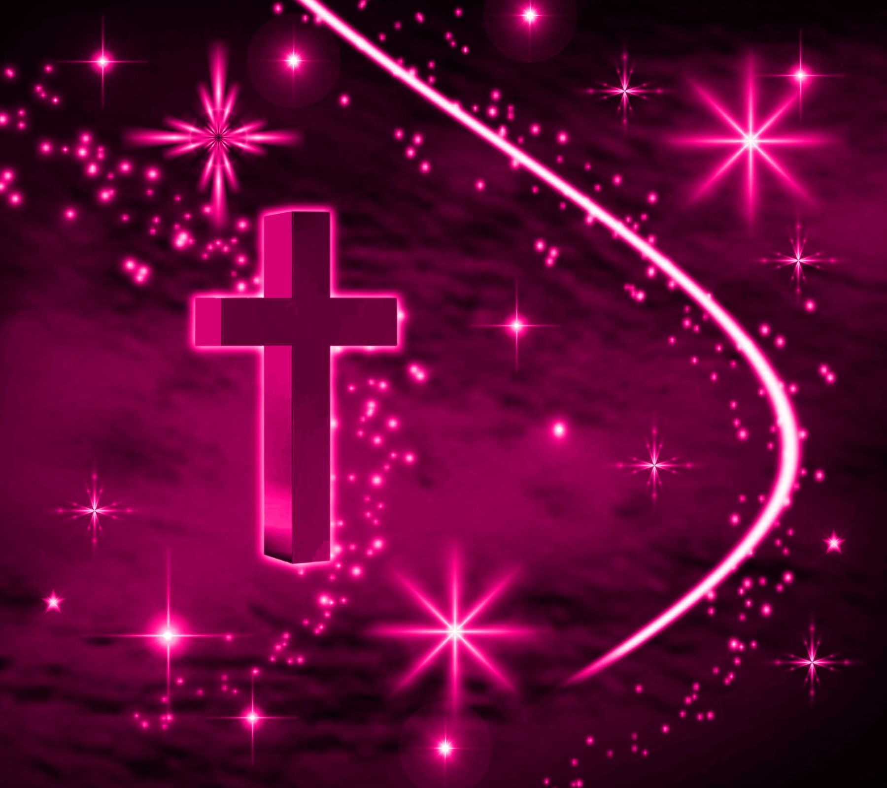 Pink Cross Wallpaper, HD Pink Cross Background on WallpaperBat