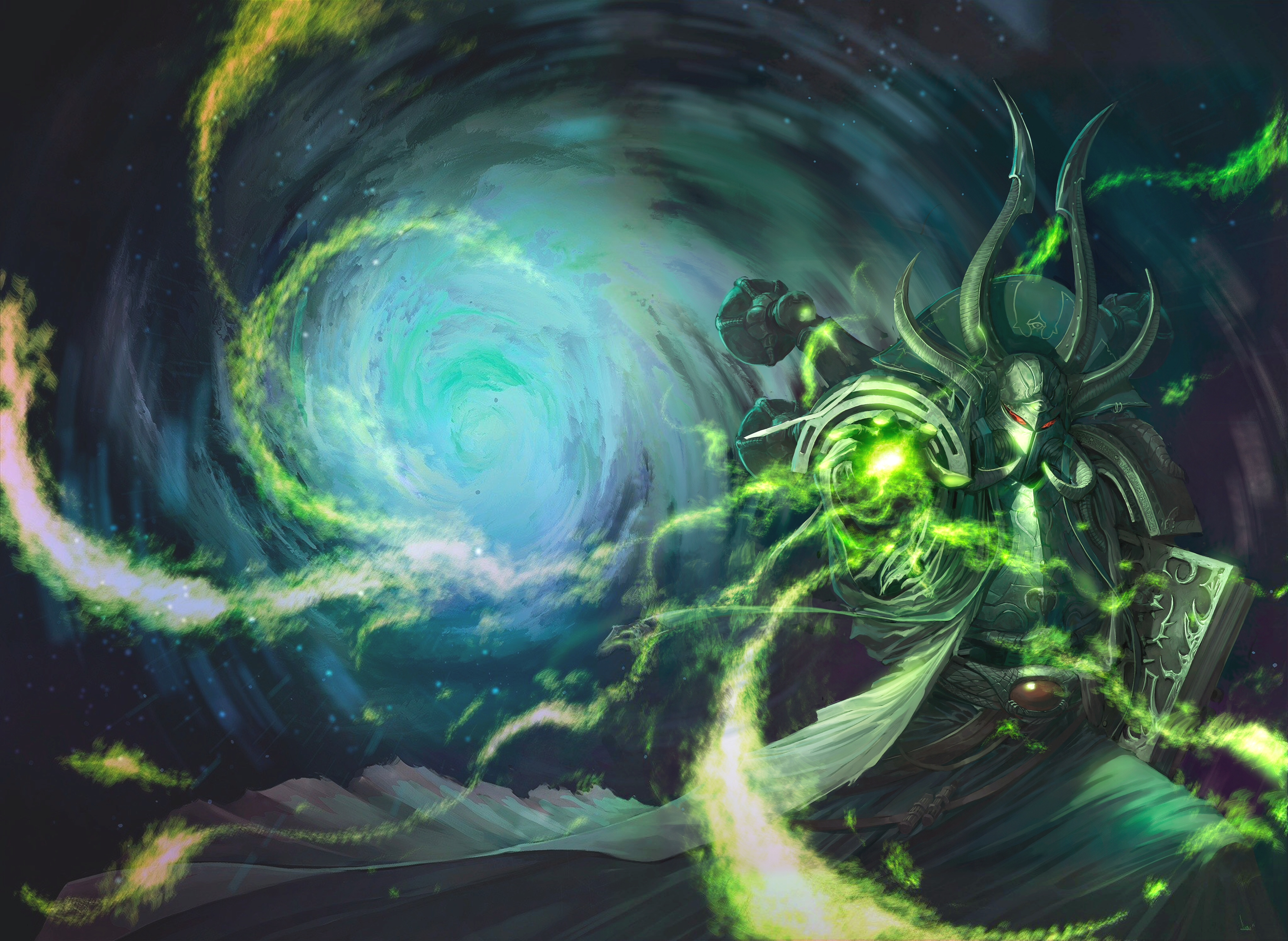 Ahzek Ahriman Unleashed 40K 4K Ultra HD Video Game Wallpaper