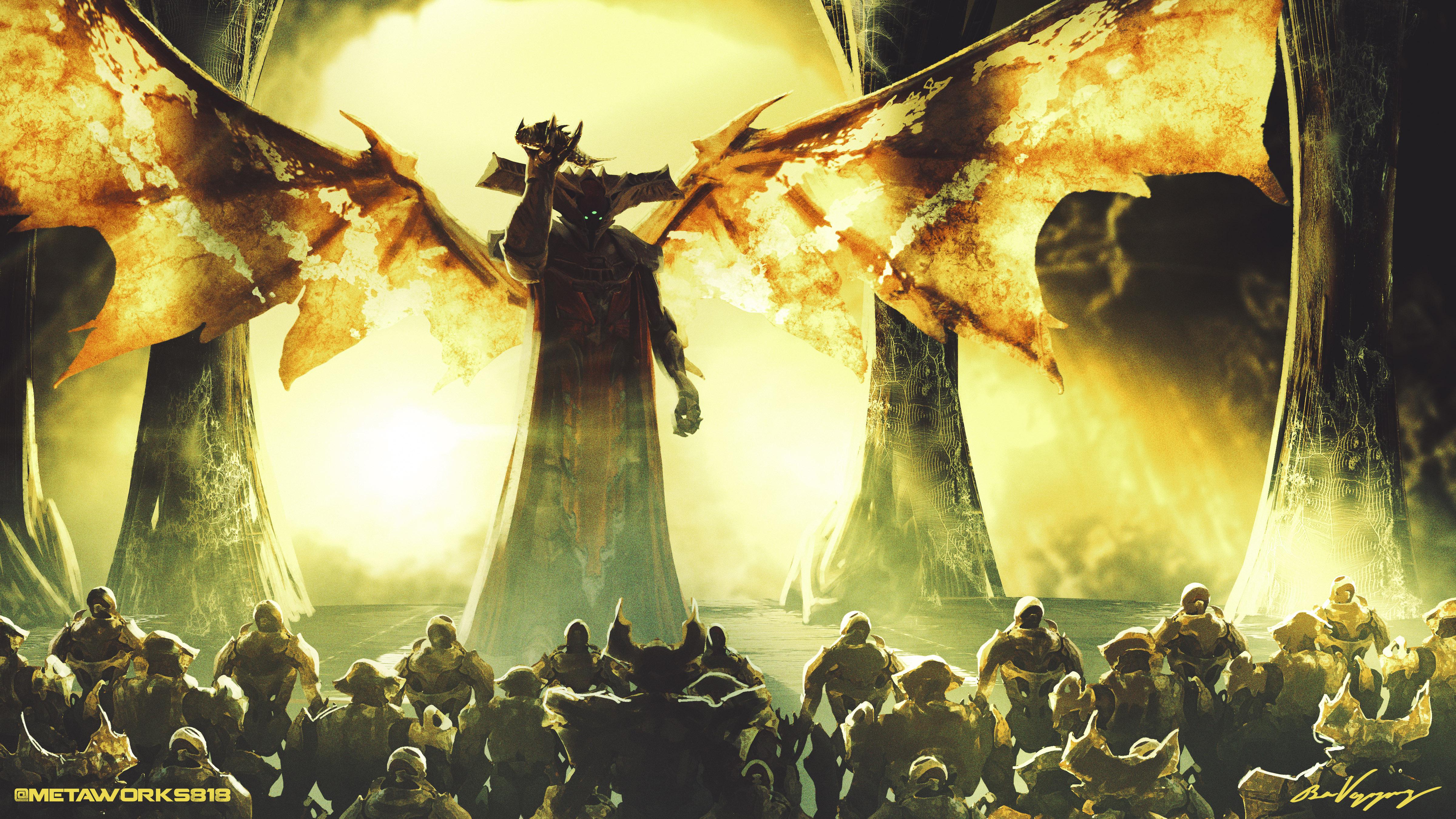 Oryx, The Taken King One of the pieces I'm able to share from the Dynasty video I've been Hired to work on for Byf. Can't wait to share more!