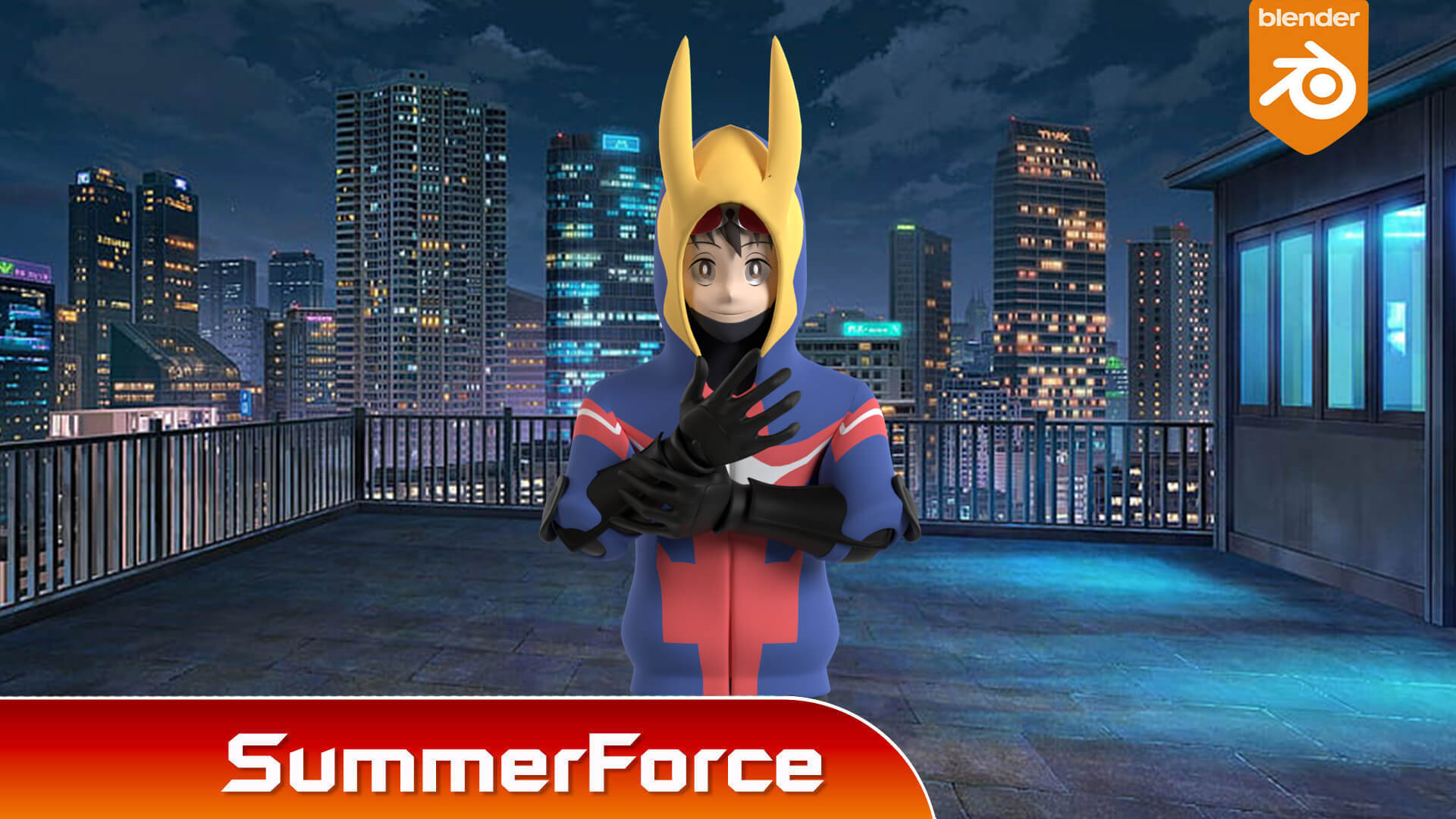 Koichi Haimawari Hero Academia: Vigilantes 3D Model