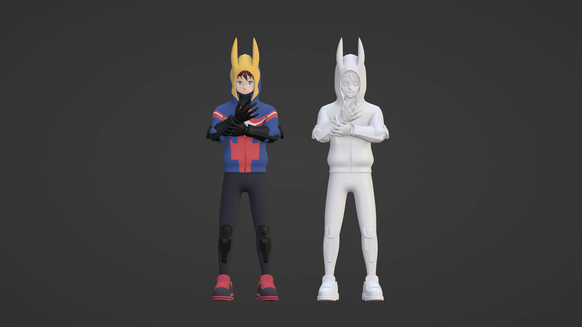 Koichi Haimawari Hero Academia: Vigilantes 3D Model