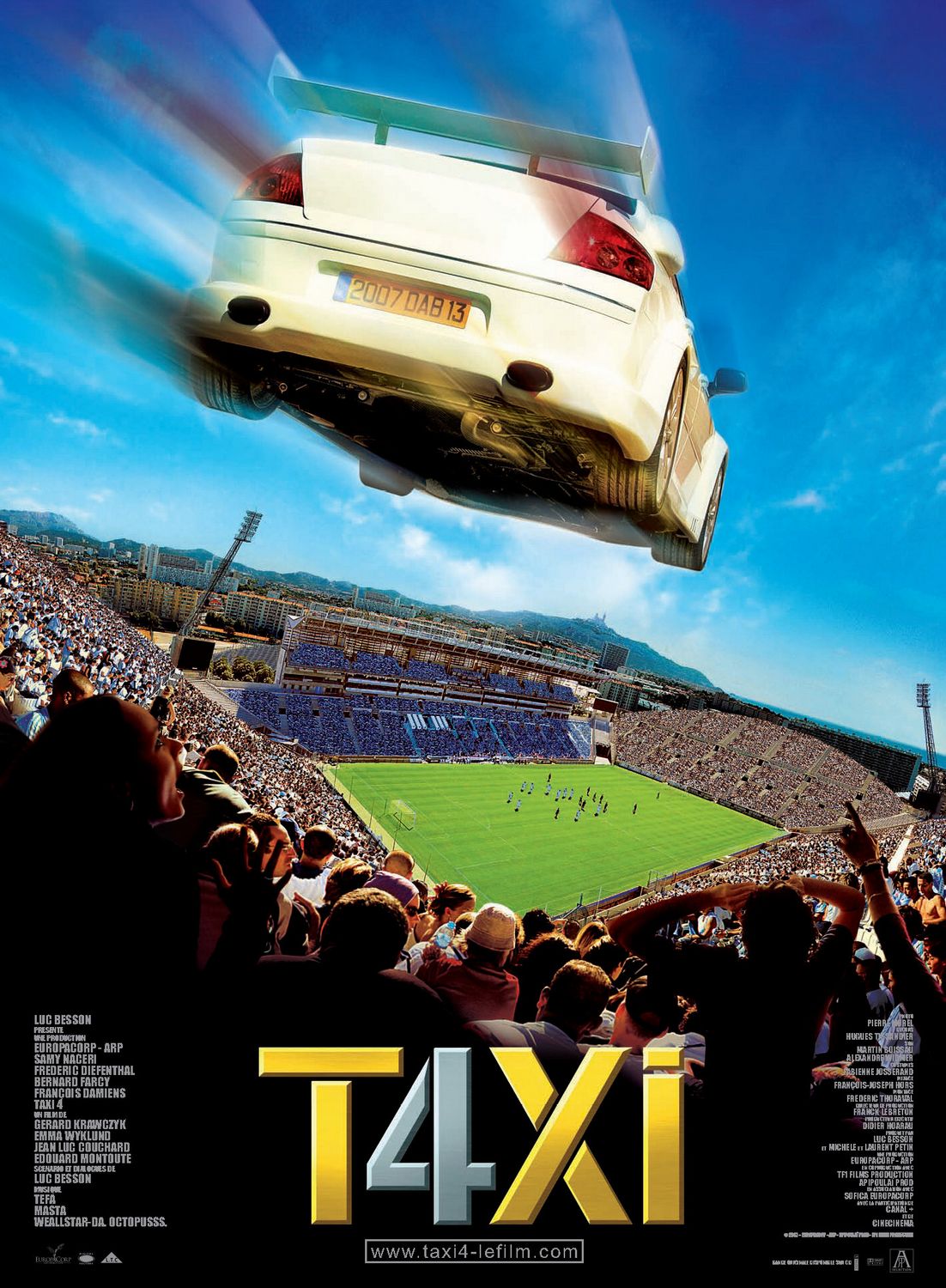 Taxi 4, Extra Large Movie Poster Image