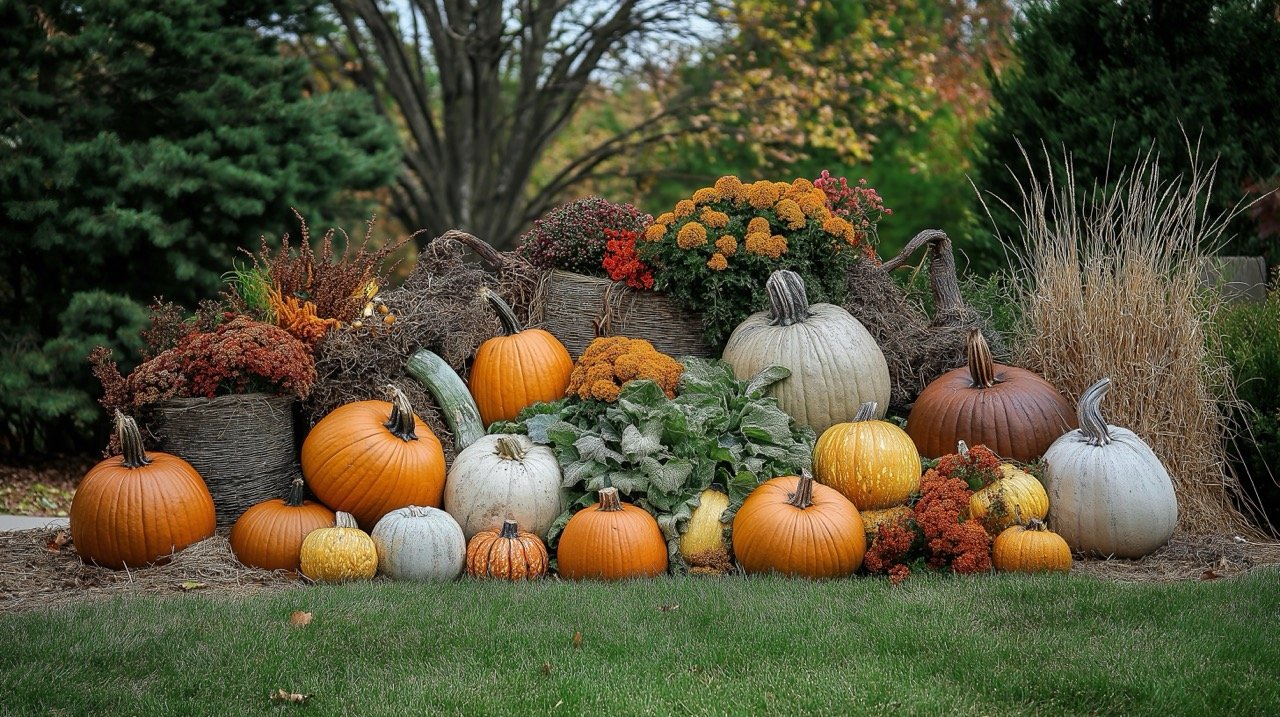 Decorative Gourds and Pumpkins