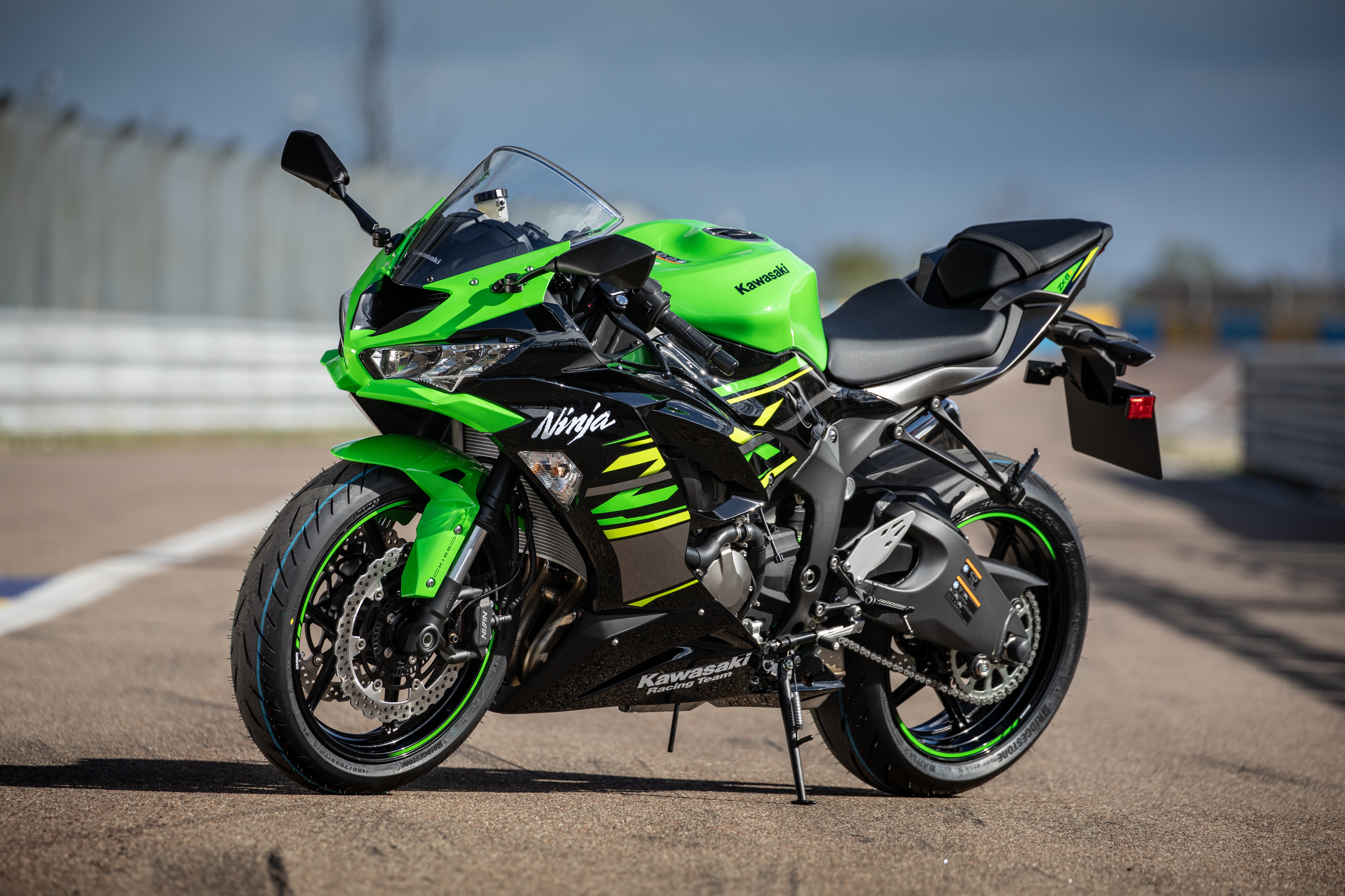 Wallpaper Kawasaki, Motorcycle, Ninja, Kawasaki Ninja ZX 6R For Mobile And Desktop, Section мотоциклы, Resolution 6720x4480
