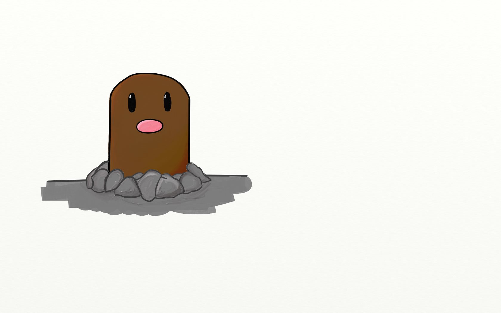 A Wild Diglett has appeared!. Roamin' Doodles