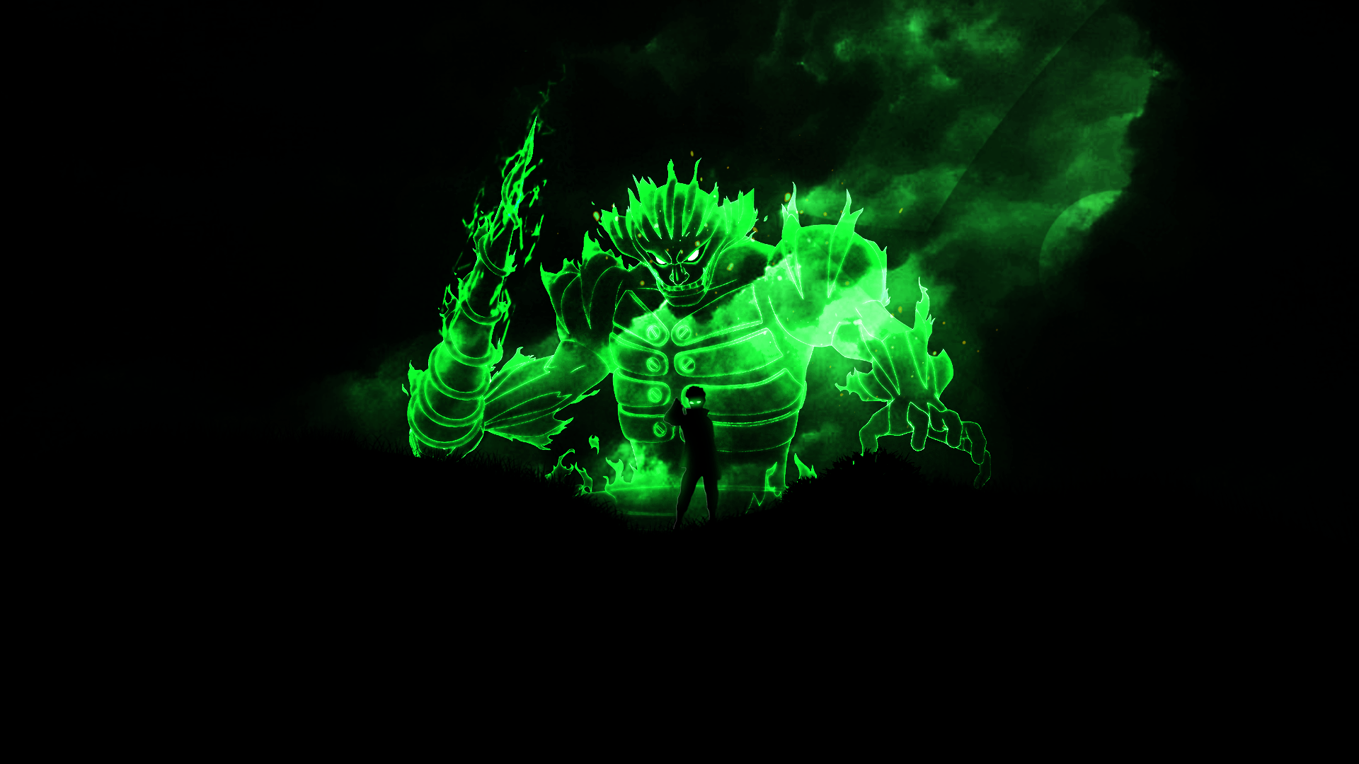 I made Shisui Uchiha Susanoo wallpaper