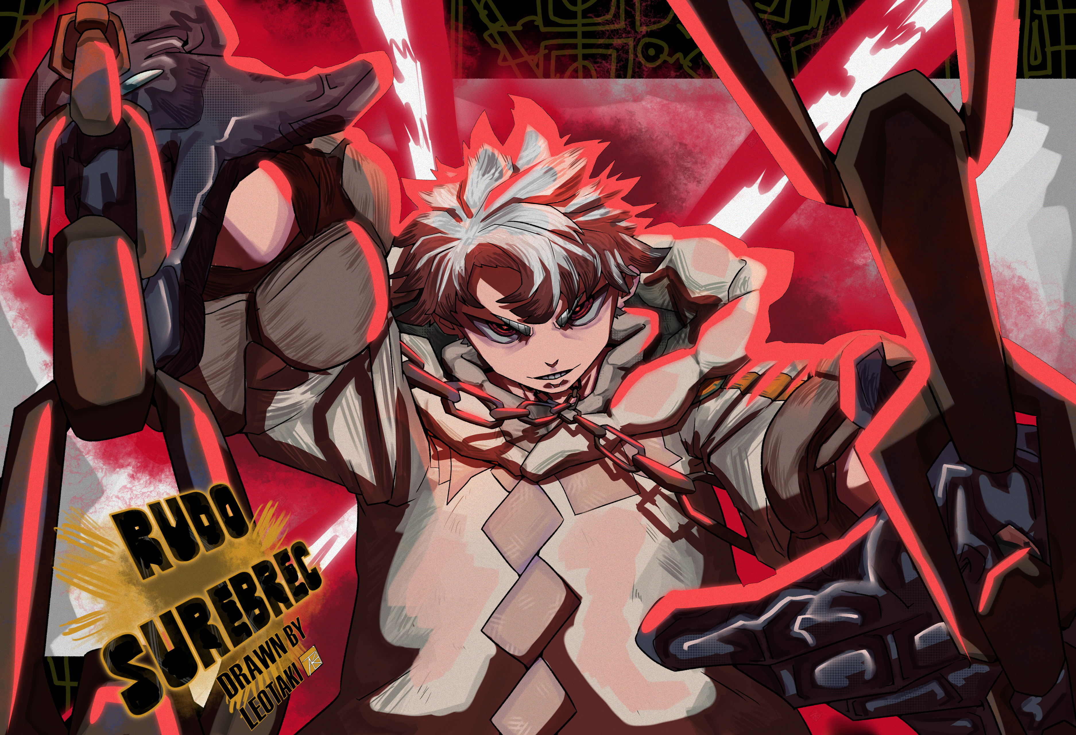 GACHIAKUTA! Rudo Surebrec! by LeotakiPNG on Newgrounds