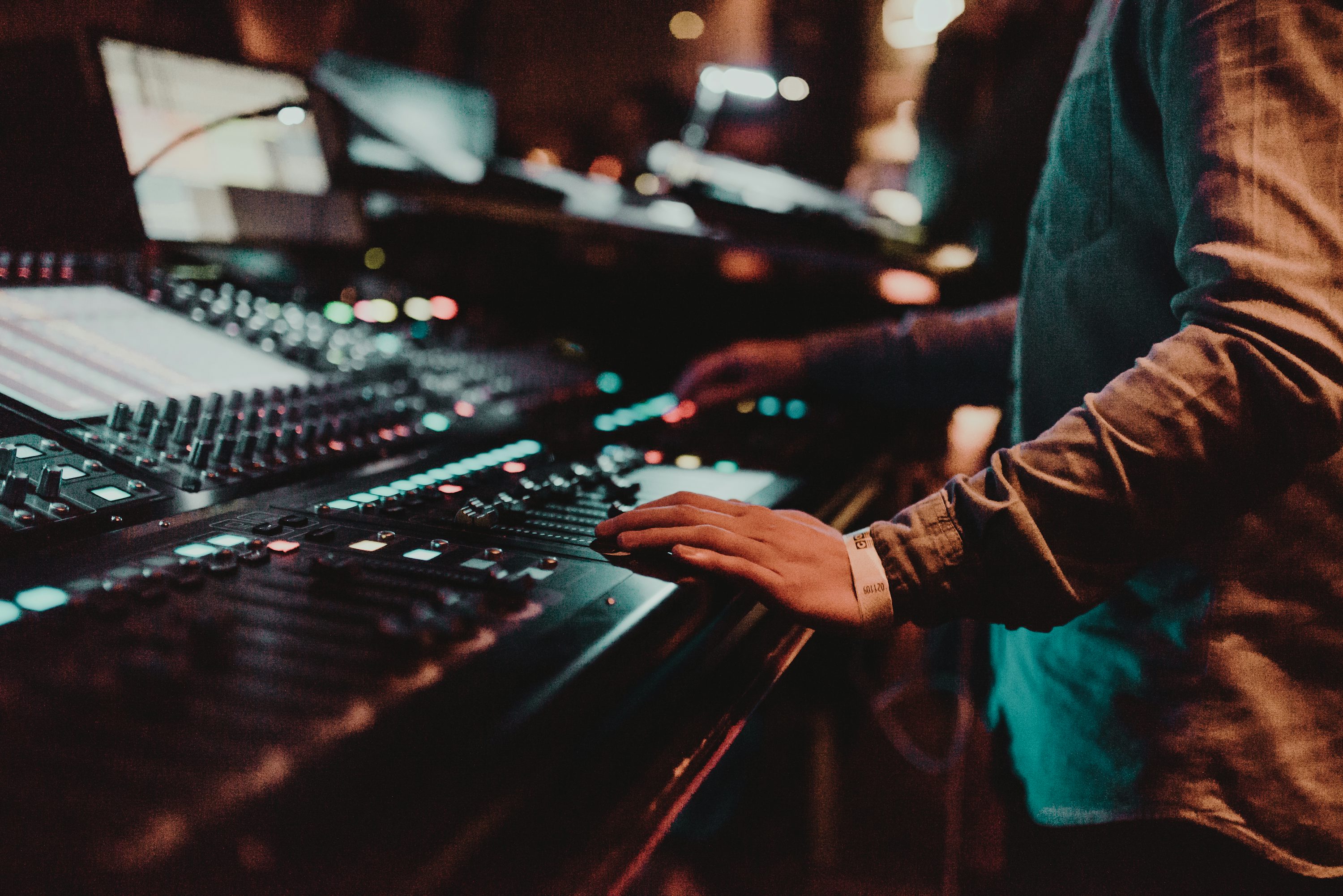Audio Engineer Picture. Download Free Image
