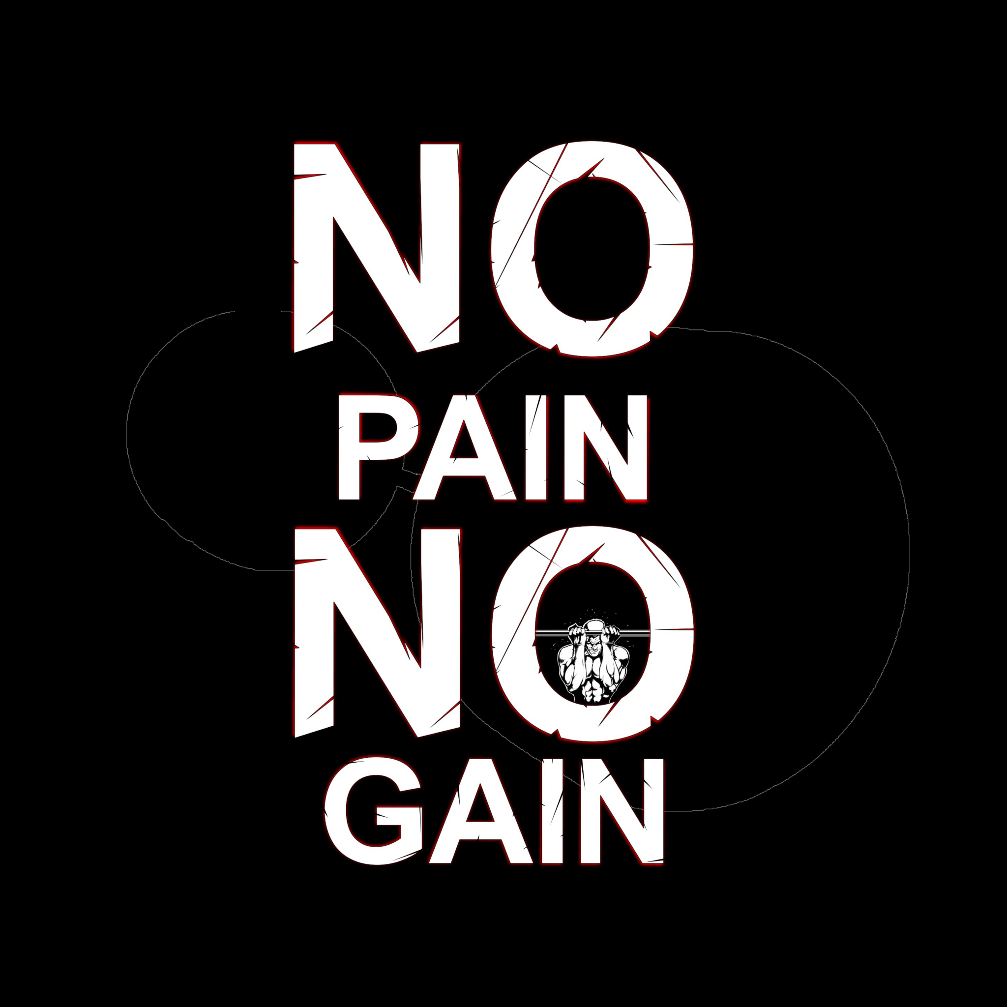 No pain No gain Wallpaper 4K, Motivational quotes
