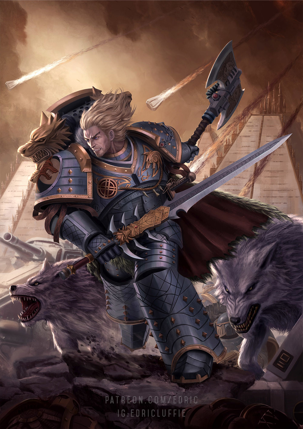 Edric Luffie Russ in Burning of Prospero