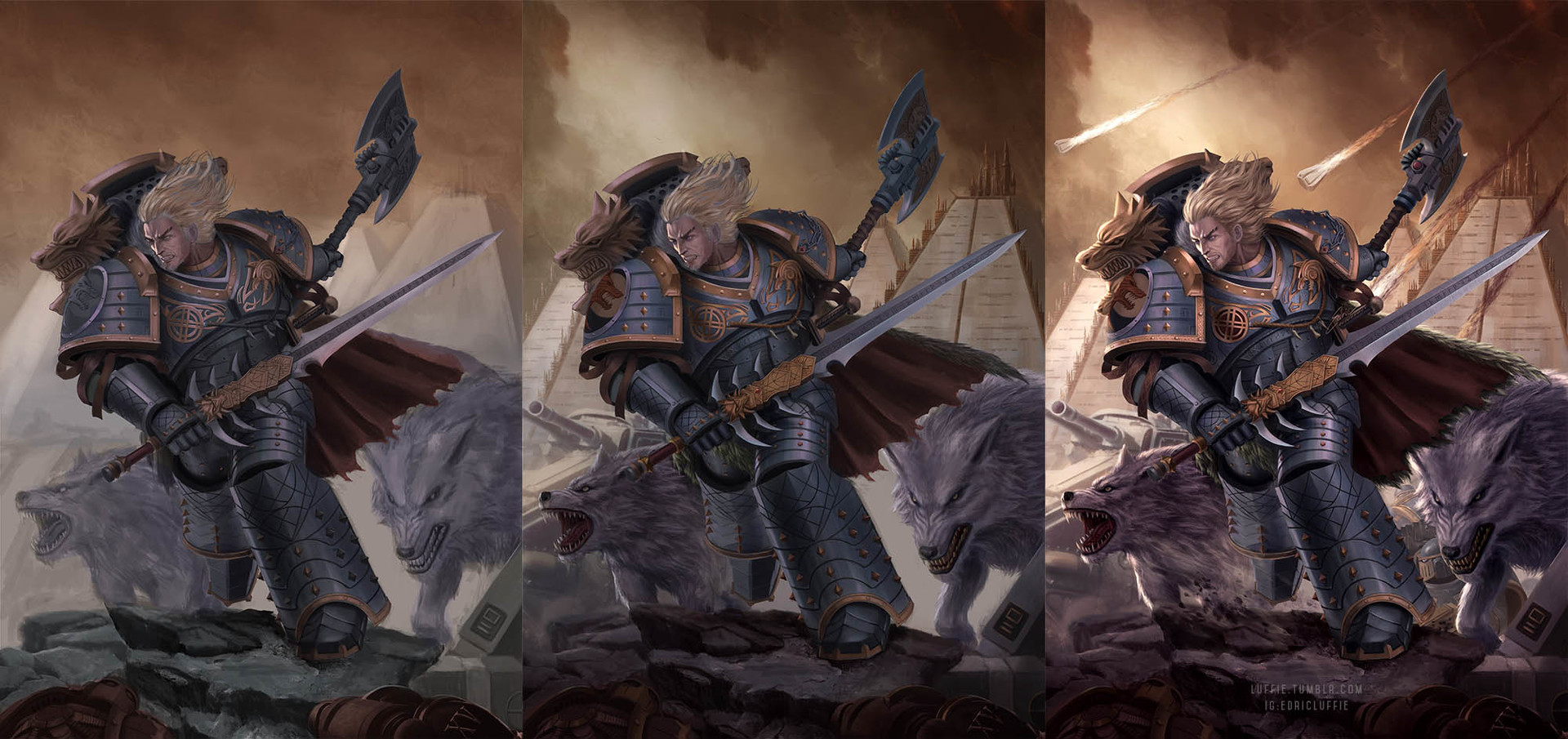 Edric Luffie Russ in Burning of Prospero