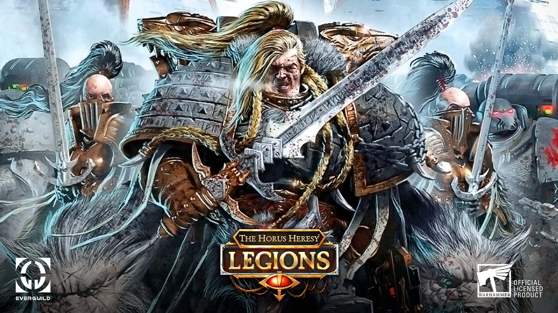 Warhammer The Horus Heresy: Legions в X: „Wolf King of Fenris and the Emperor's Executioner, Leman Russ was seen by many as little more than a bloodthirsty barbarian, and the Razing of