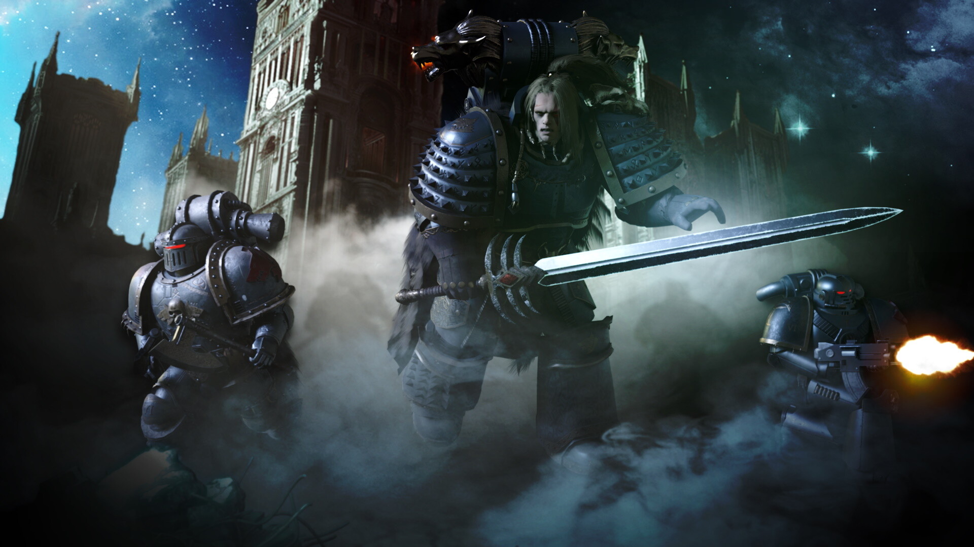 Konstantin Russ and the Space Wolves in the Great Crusade