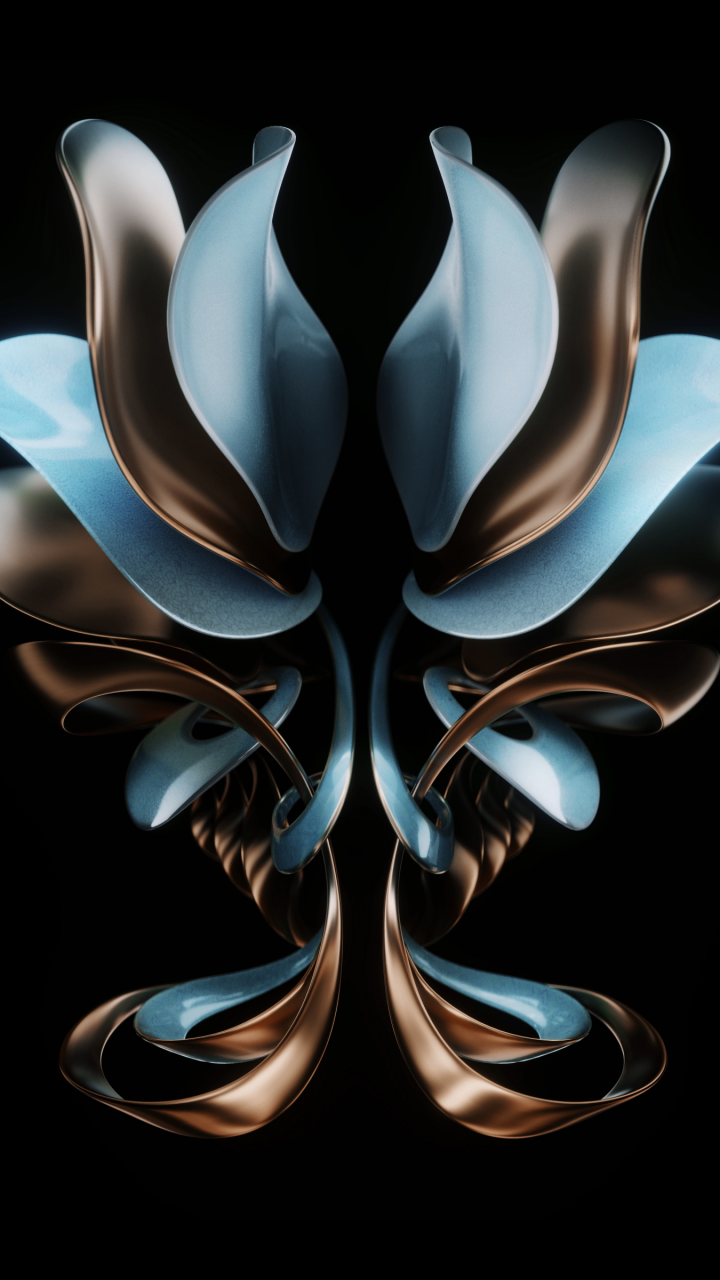 Samsung Galaxy W23 Wallpaper 4K, Stock, Black background, AMOLED