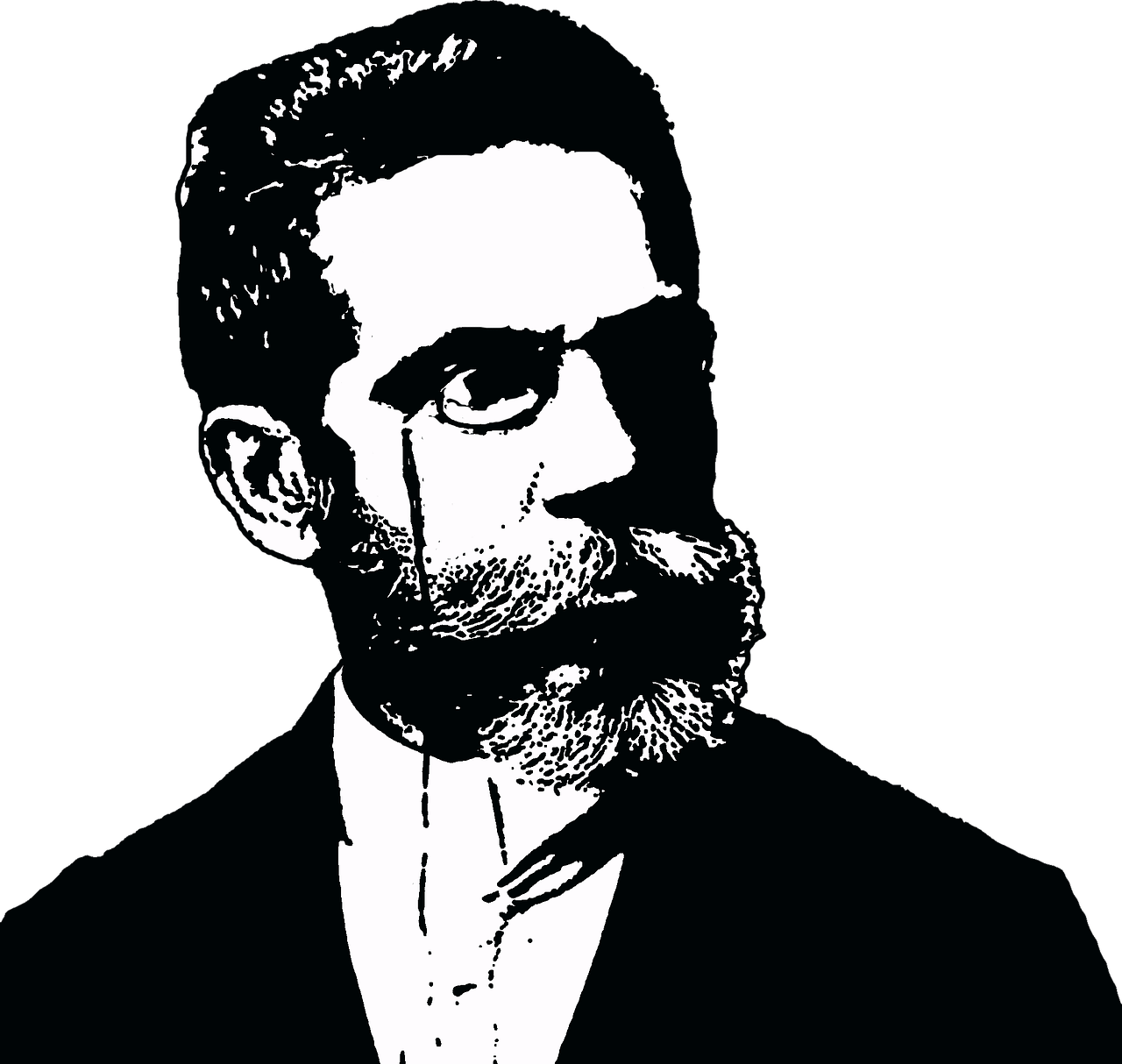 Download Machado De Assis Writer Classic Man. Royalty Free Stock Illustration Image