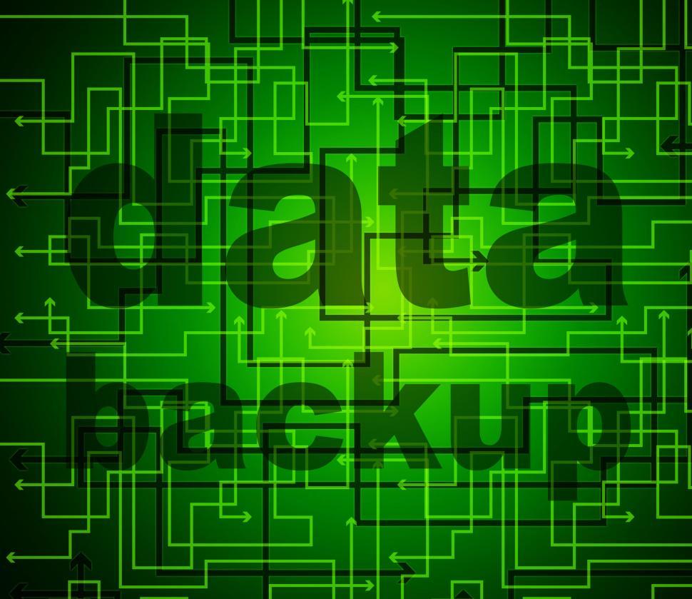 Free of Data Backup Means File Transfer And Archives. Download Free Image and Free Illustrations