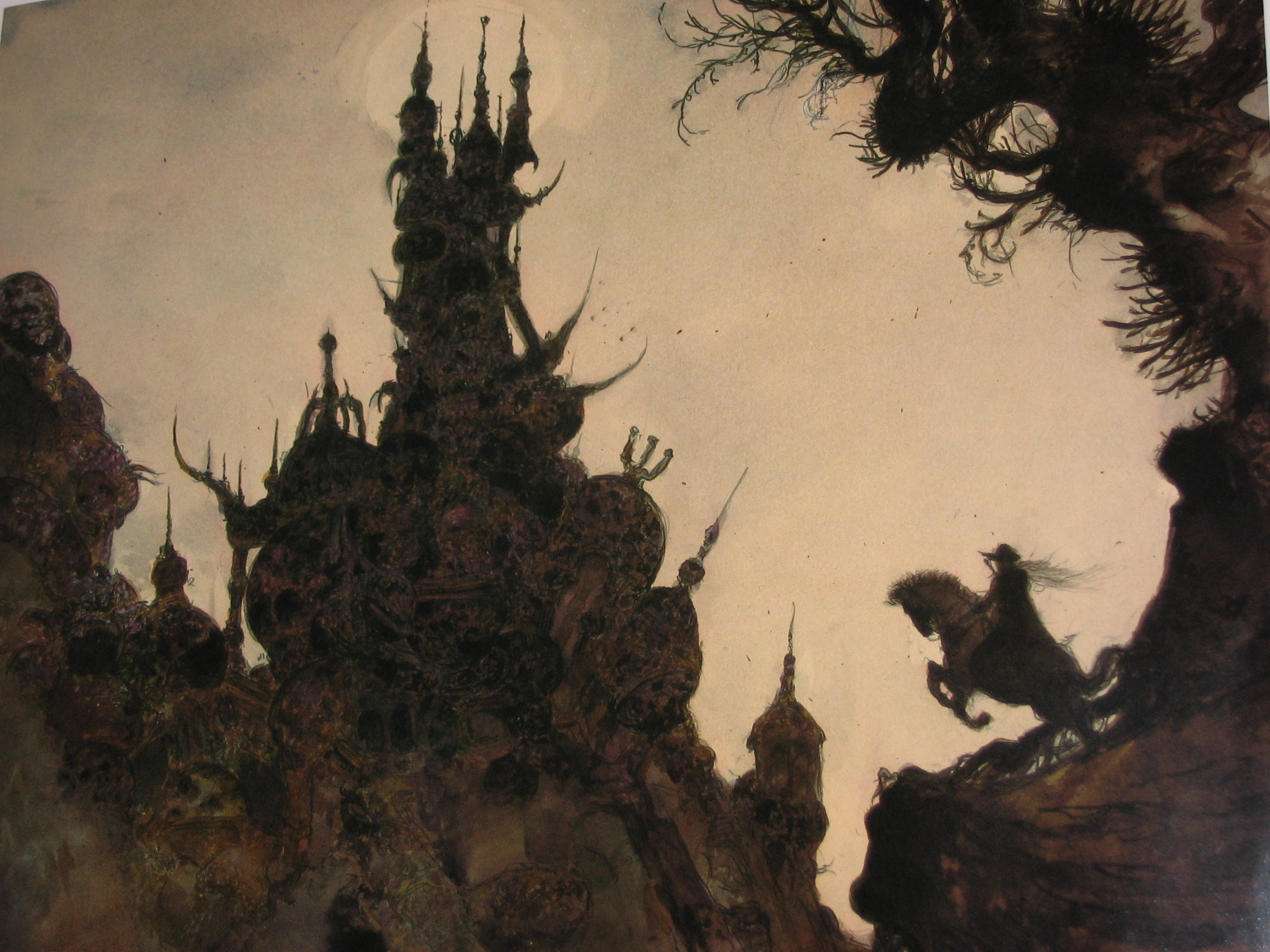 Epic Wallpaper of Vampire Hunter D: A Dark Anime Adventure